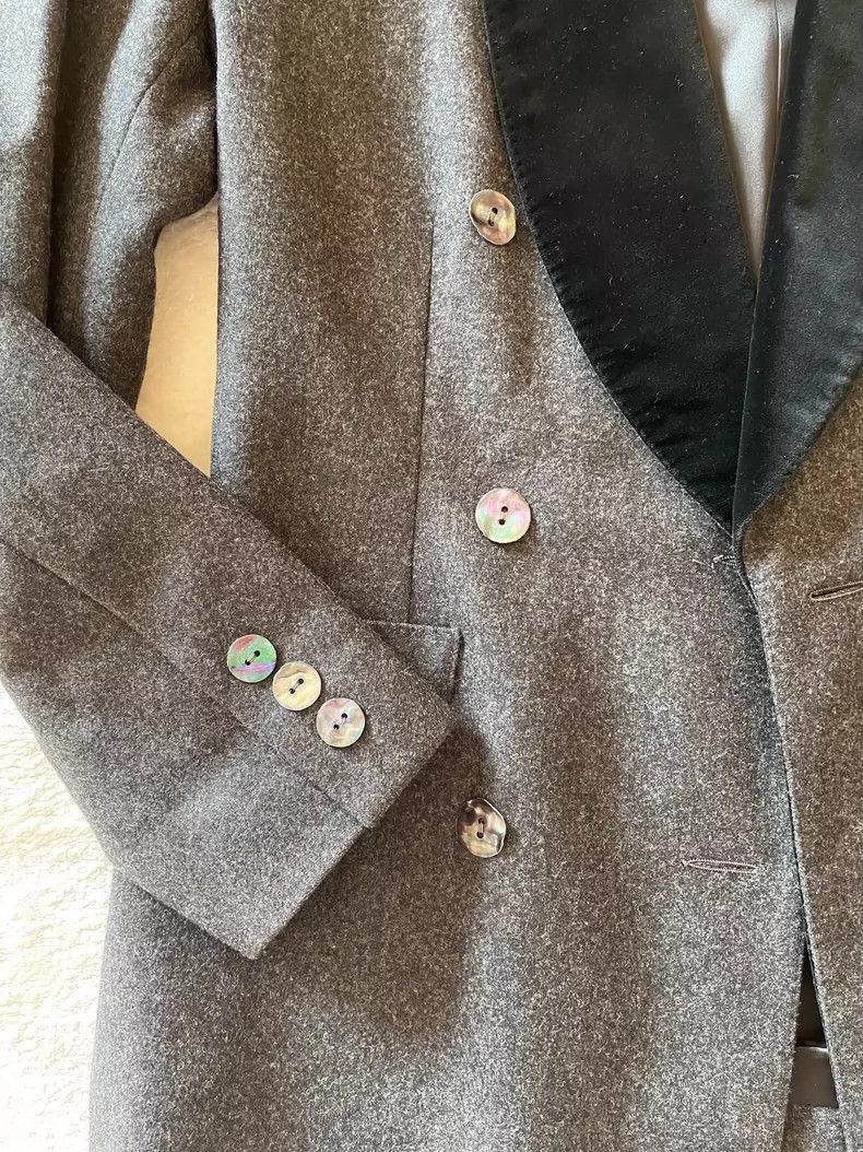 Kenzo KENZO Gray used wool suit Size XS / US 0-2 / IT 36-38 - 2 Thumbnail
