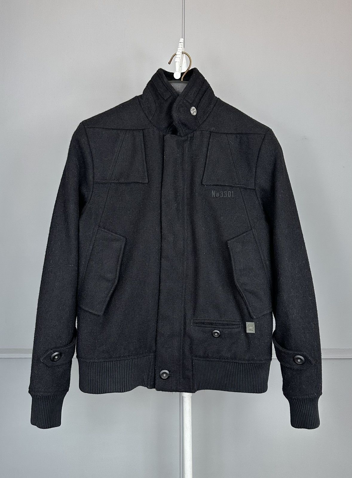 G-Star G Star Artner Wool Quilted Bomber Jackets No3301 Size US S / EU 44-46 / 1 - 1 Thumbnail
