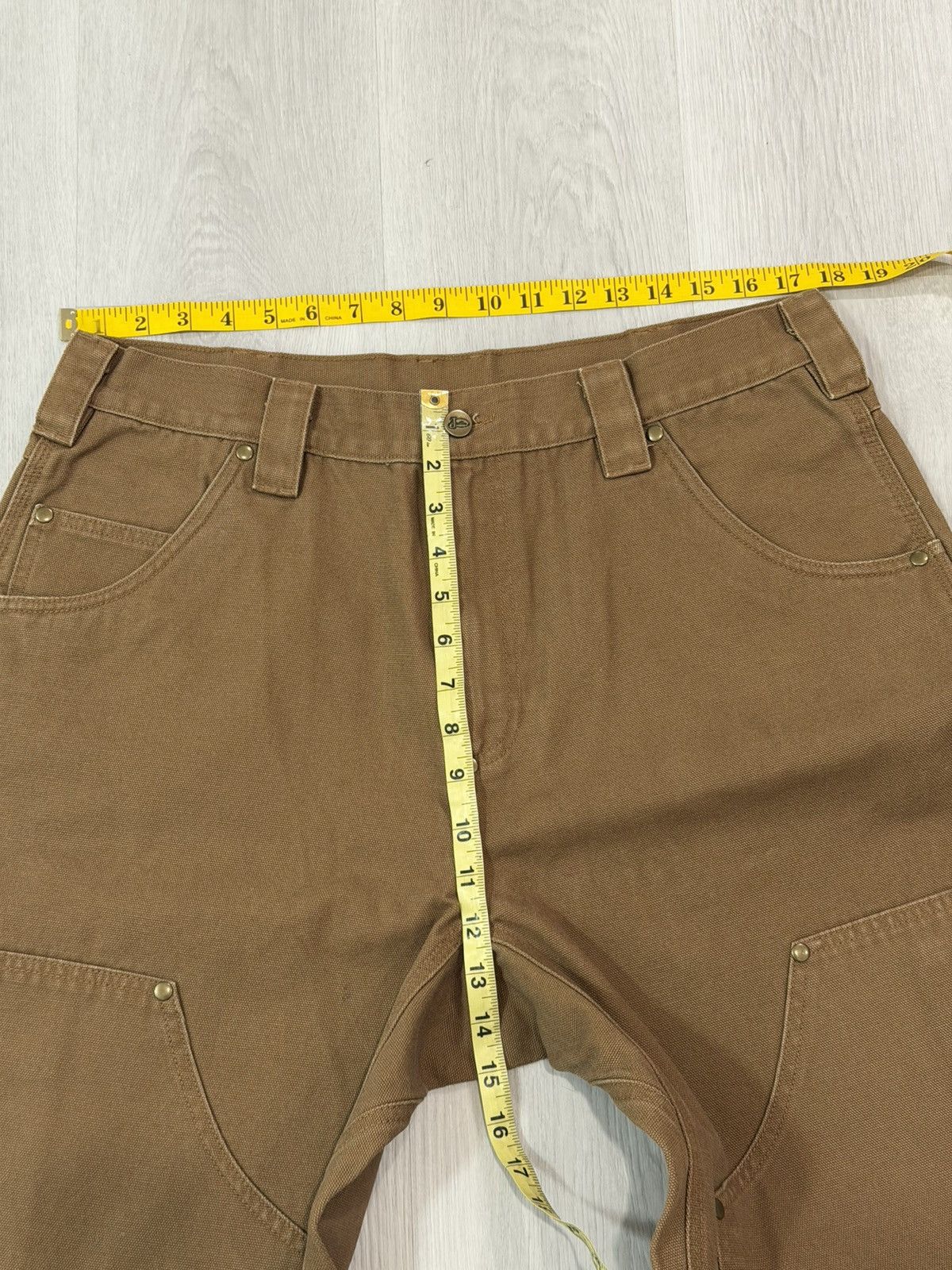 Justin Justin Original Workwear Double Knee Carpenter Pants JX7064 Size US 36 / EU 52 - 7 Thumbnail