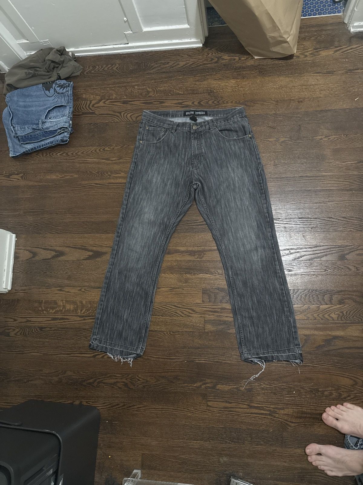 Japanese Brand BKLYN XPRESS Y2K alt denim Size US 36 / EU 52 - 2 Thumbnail