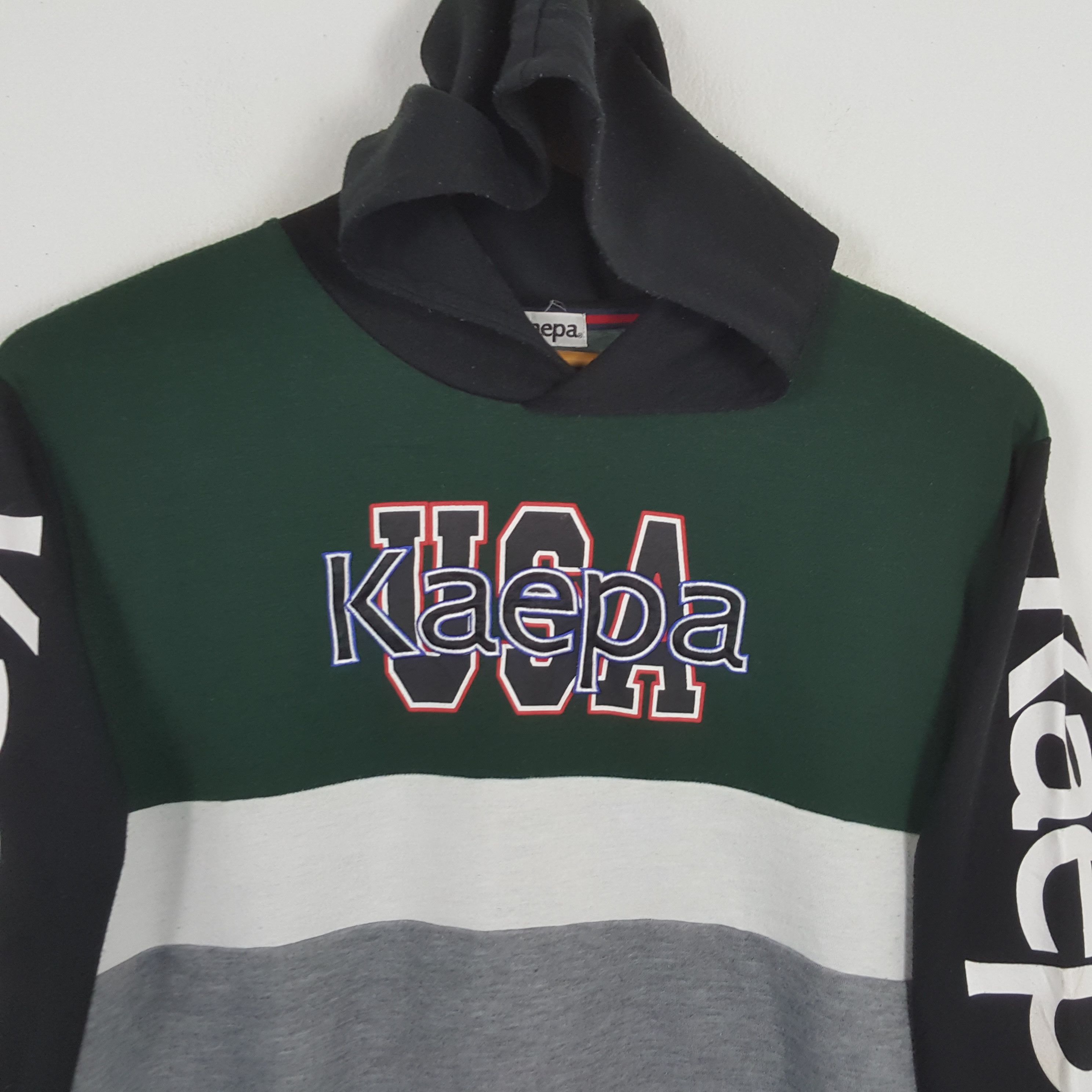 Kappa × Vintage Vintage KAEPA USA American Sportswear Style Hoodies Size US XL / EU 56 / 4 - 2 Thumbnail