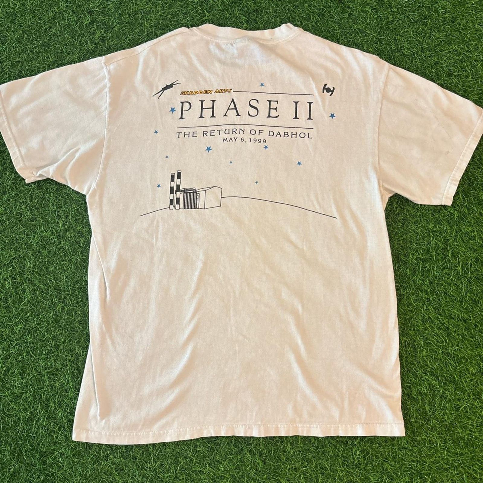 Hanes Vintage 90s ‘May The Force Majeure Be With You’ Graphic Tee Size US L / EU 52-54 / 3 - 2 Thumbnail