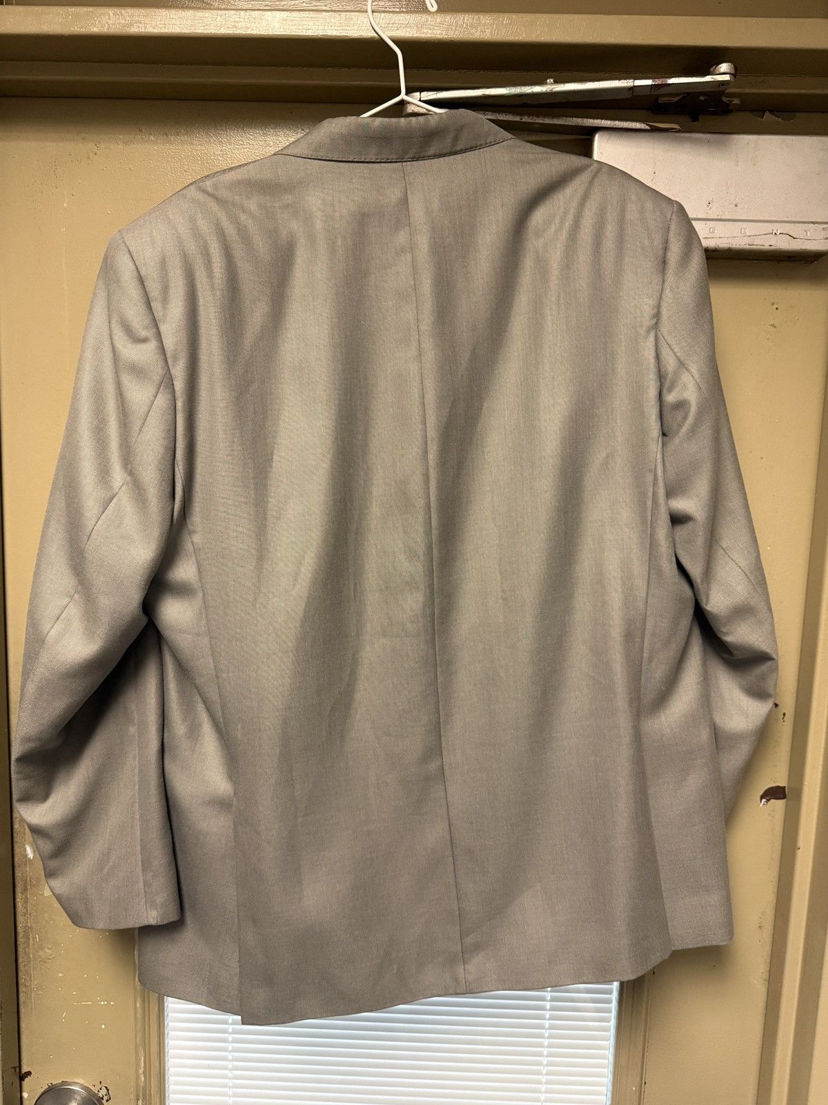 Dior Christian Dior Gray Jacket Blazer 56 Talle wool CD lining Size 54L - 2 Thumbnail