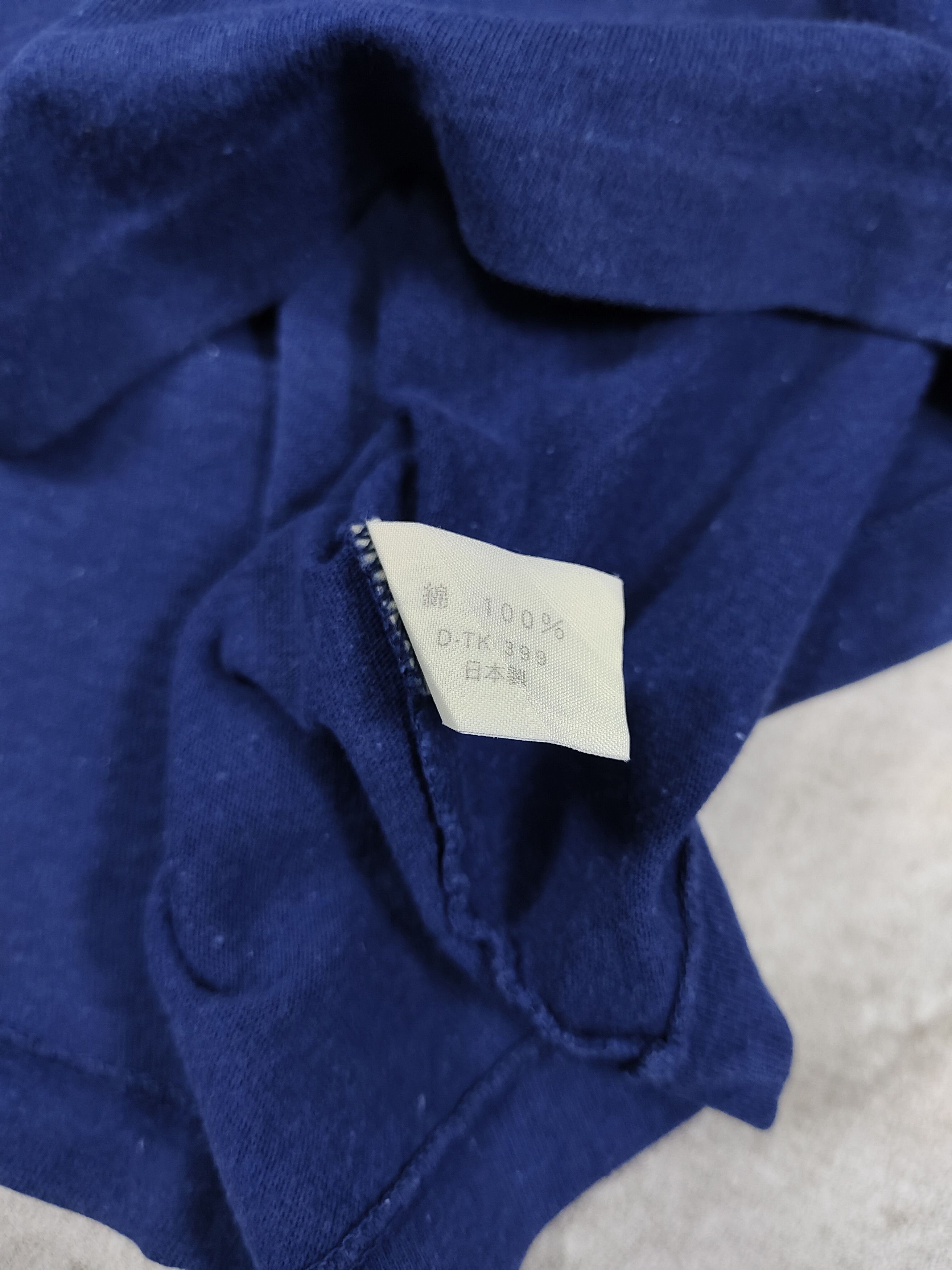 Blue Blue Japan 90s Blue Blue 🇯🇵“I’m Selfish” Kanji Japanese Americana Tee Size US M / EU 48-50 / 2 - 5 Thumbnail