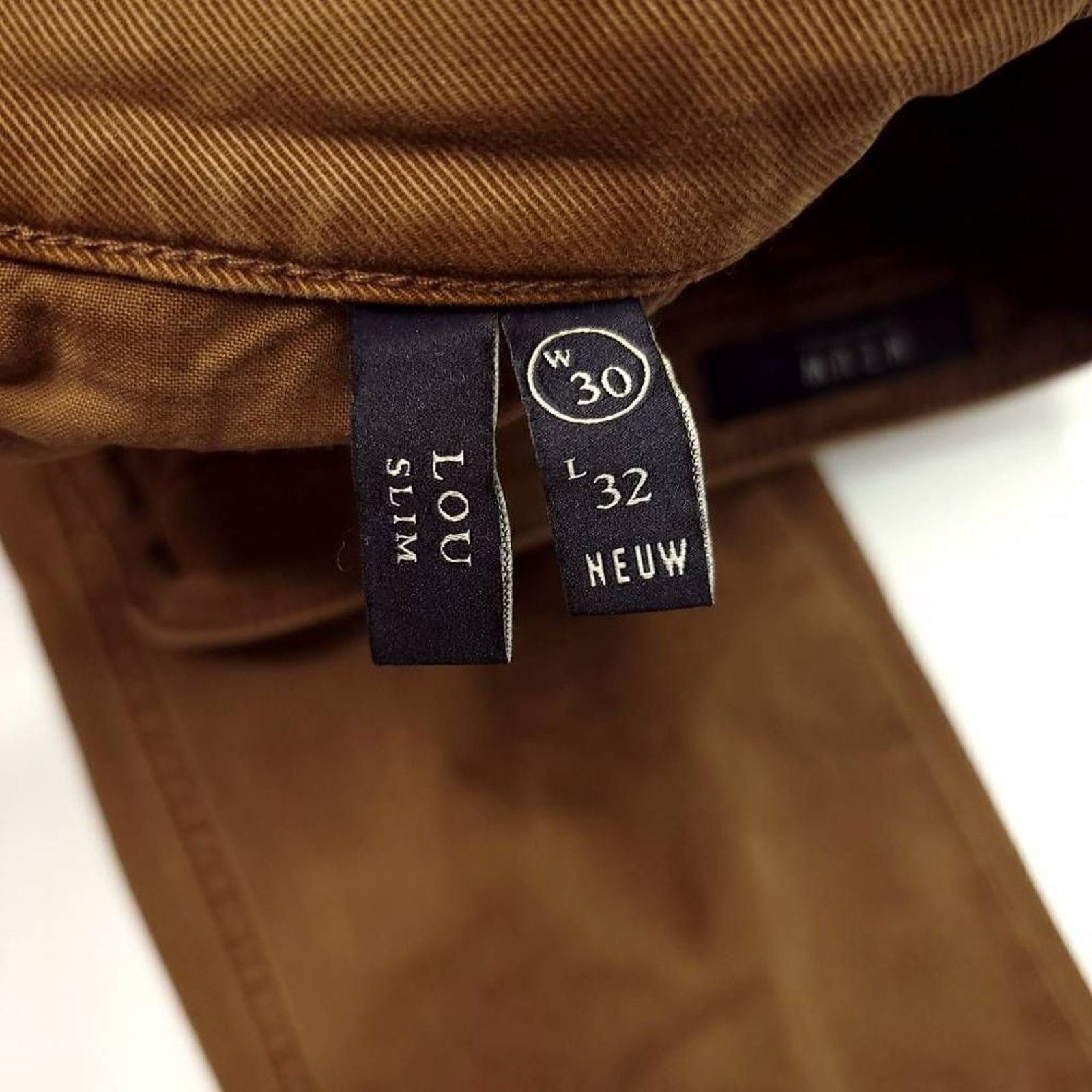 NEUW Denim Neuw Lou Slim Pants Mens 30x28 Khaki Grunge Streetwear Size US 30 / EU 46 - 4 Thumbnail