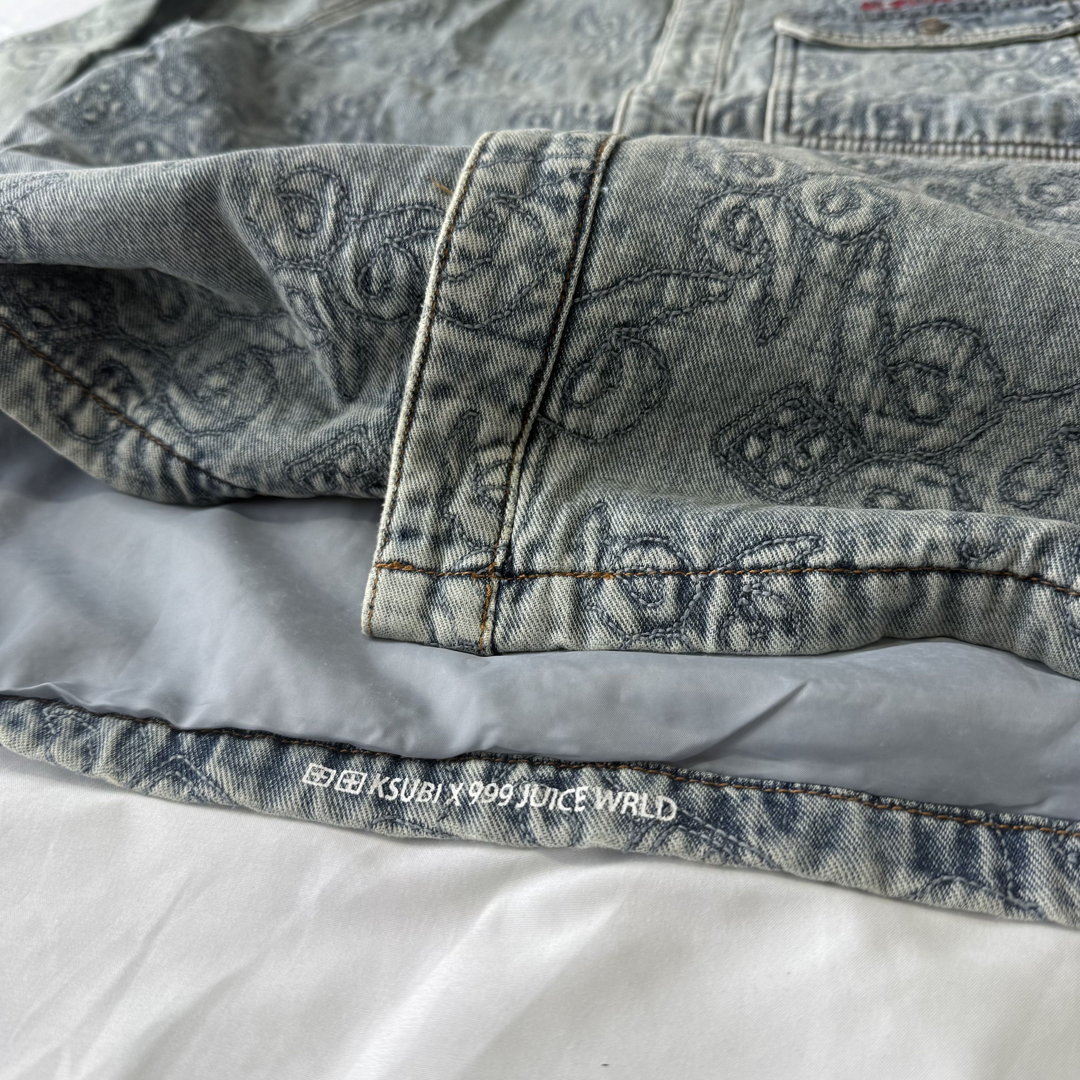 Ksubi Ksubi x Juice WRLD 999 Quilted Denim Size US L / EU 52-54 / 3 - 8 Thumbnail