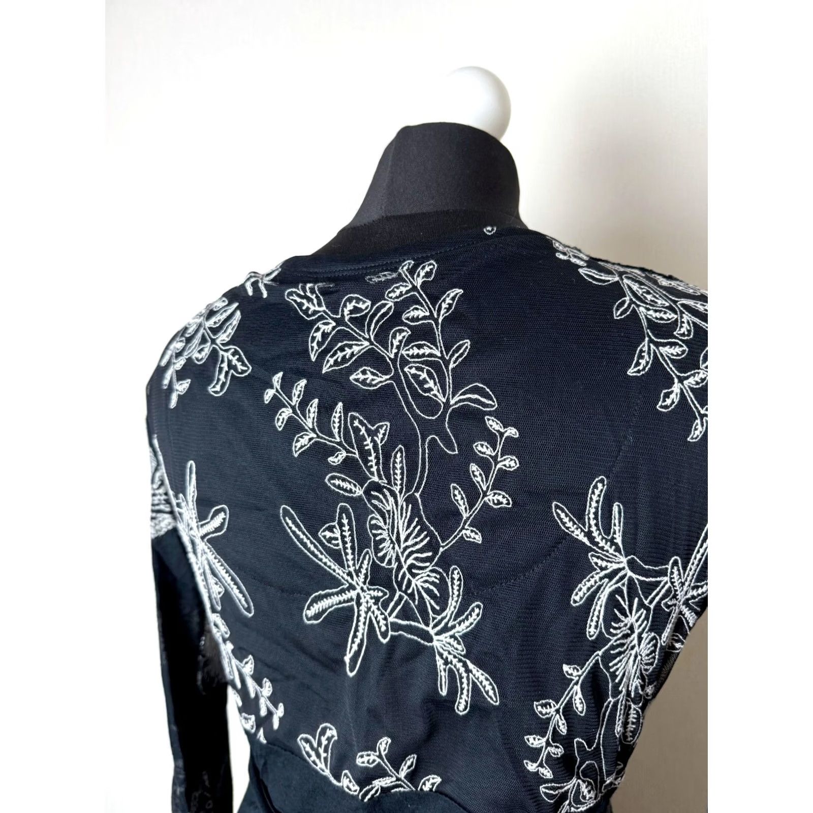 Desigual Desigual Dress Womens L A-Line Dress Black Knee Length Size L / US 10 / IT 46 - 5 Thumbnail