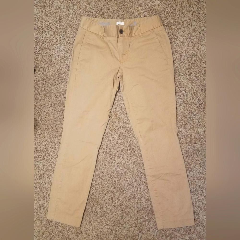 J.Crew J Crew Frankie Tan Pants Size 2 Size 26" / US 2 / IT 38 - 2 Thumbnail