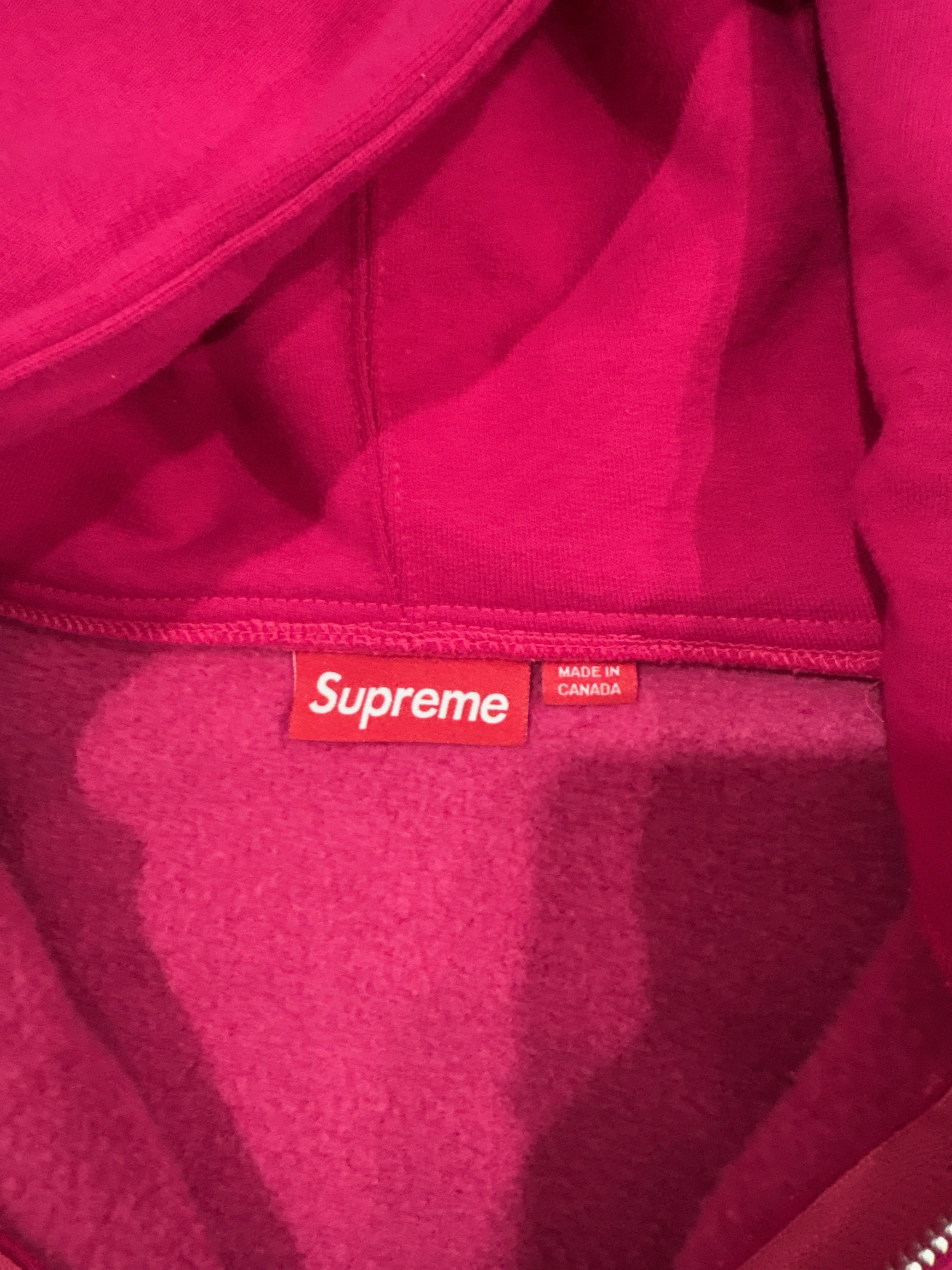 Supreme Supreme pink hoodie Size US M / EU 48-50 / 2 - 3 Thumbnail
