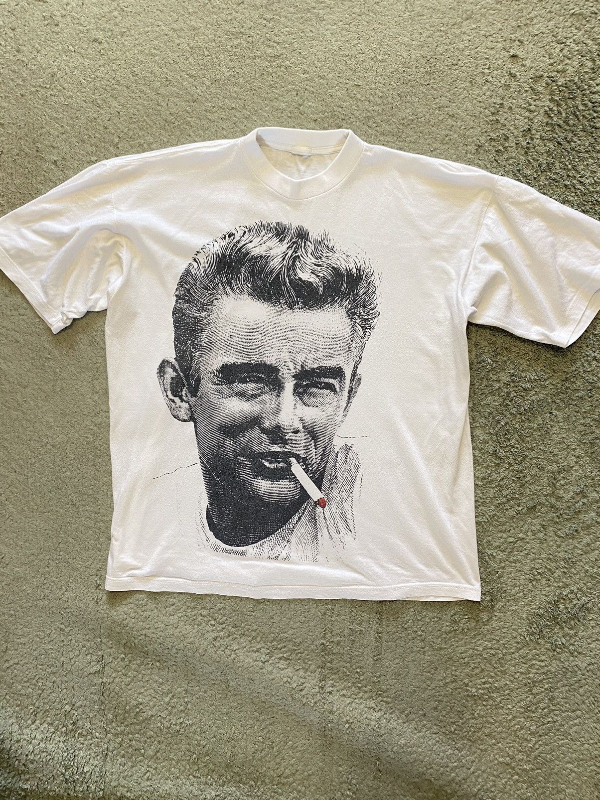 Vintage Vintage 90s JAMES DEAN Iconic smoking cigarettes t shirt