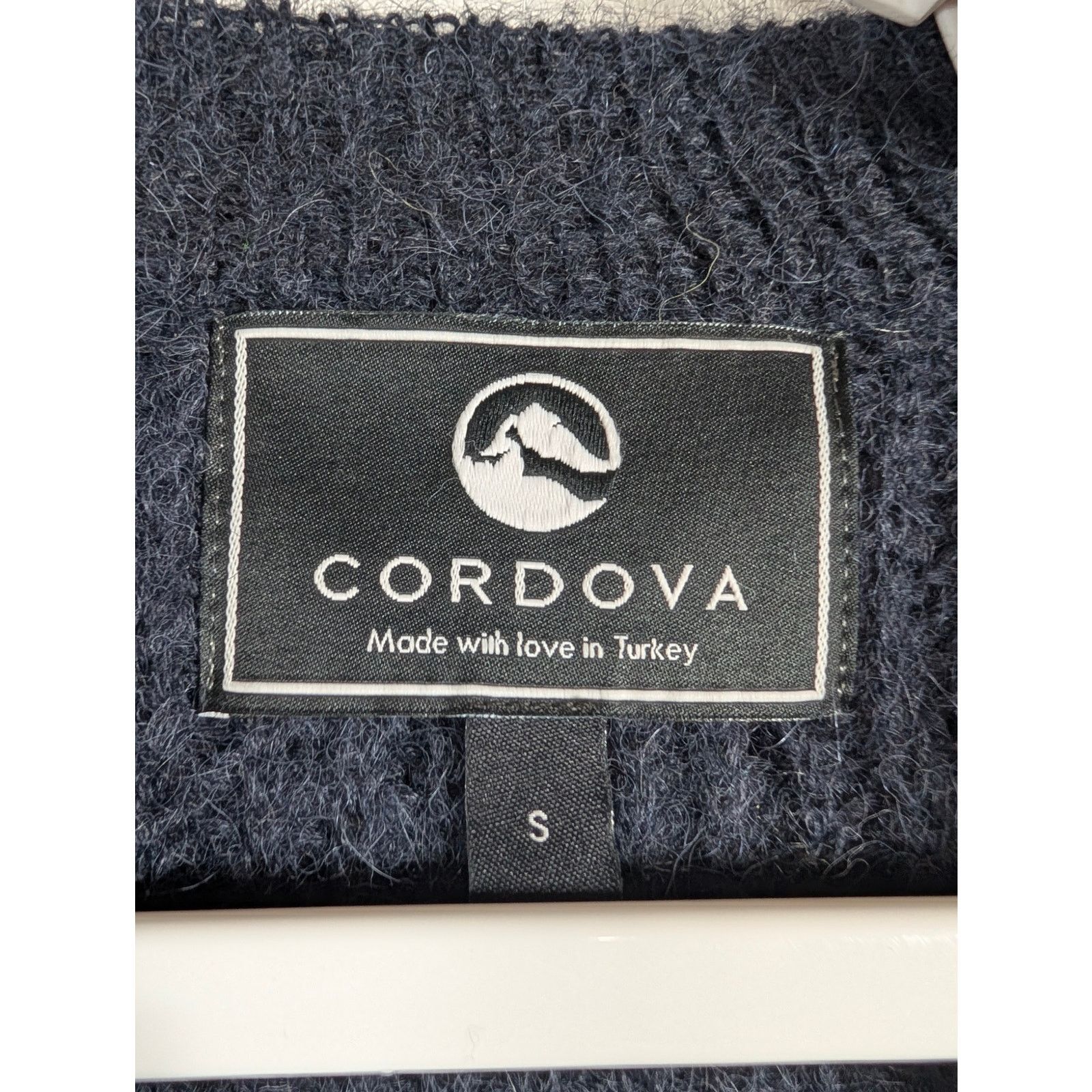 REVOLVE Revolve Cordova Alpaca Mohair Colorblock Fuzzy Knit Sweater Size S / US 4 / IT 40 - 3 Thumbnail