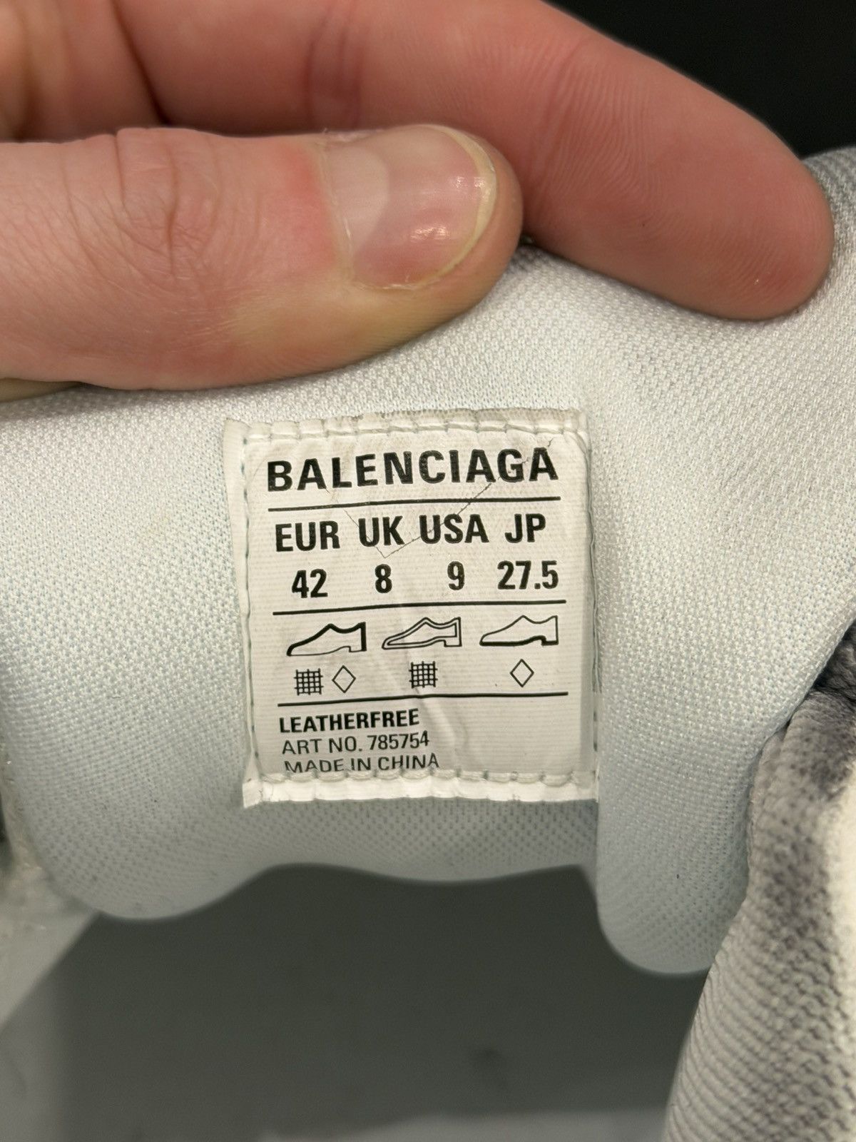 Balenciaga Balenciaga Cargo Sneakers - Grey Size US 9 / EU 42 - 5 Thumbnail