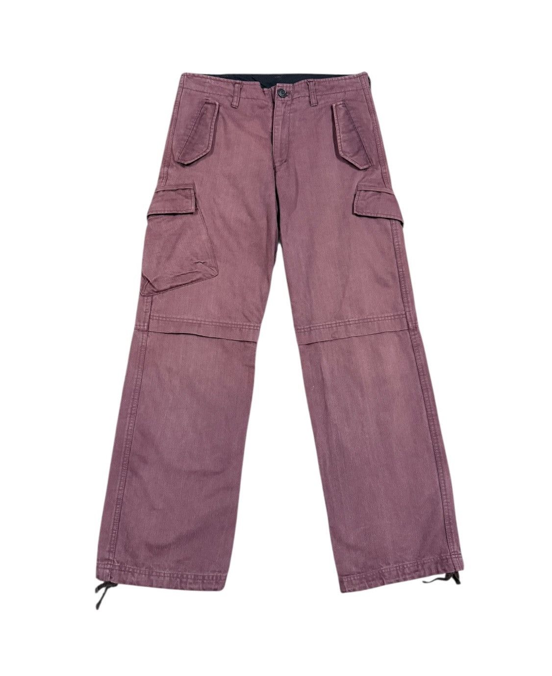 PPFM Vtg🔥PPFM Red Hbt Cotton Cargo Pant Size US 32 / EU 48 - 1 Thumbnail