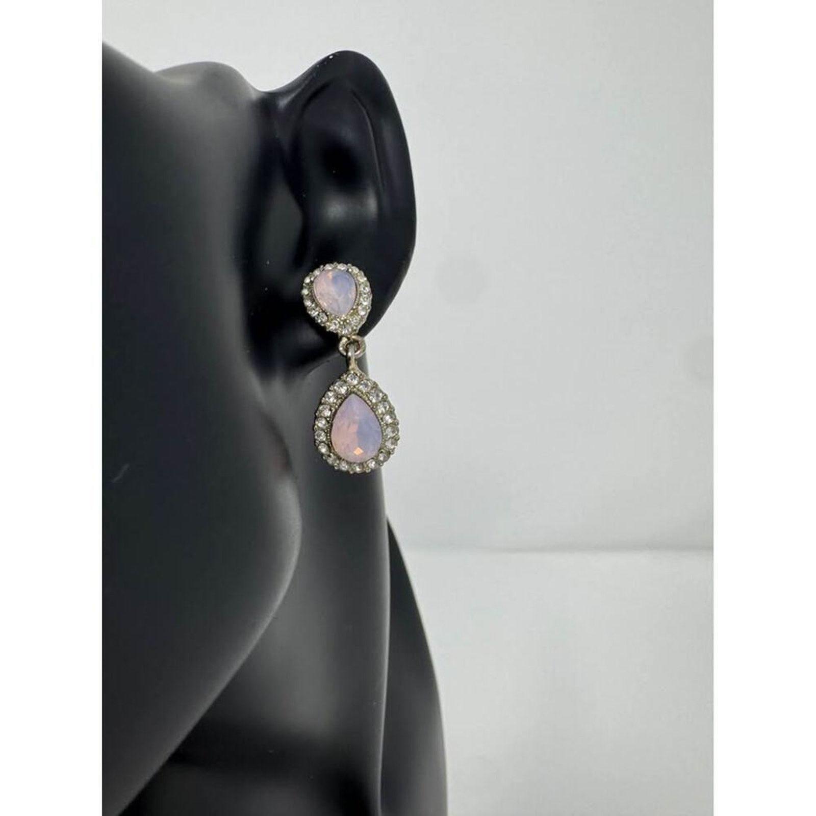 Other Moonstone Y2K pink earrings Size ONE SIZE - 2 Thumbnail