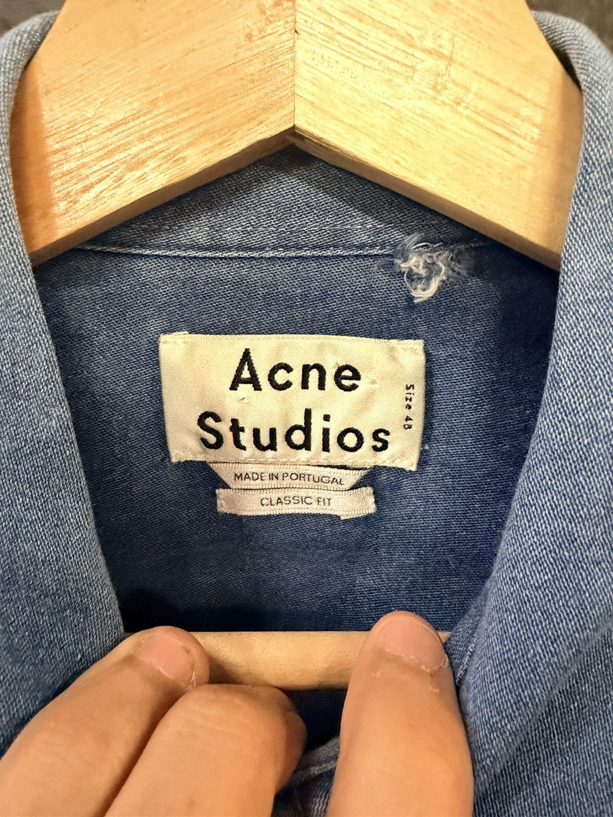 Acne Studios Acne studios button up jean jacket Size US M / EU 48-50 / 2 - 3 Thumbnail
