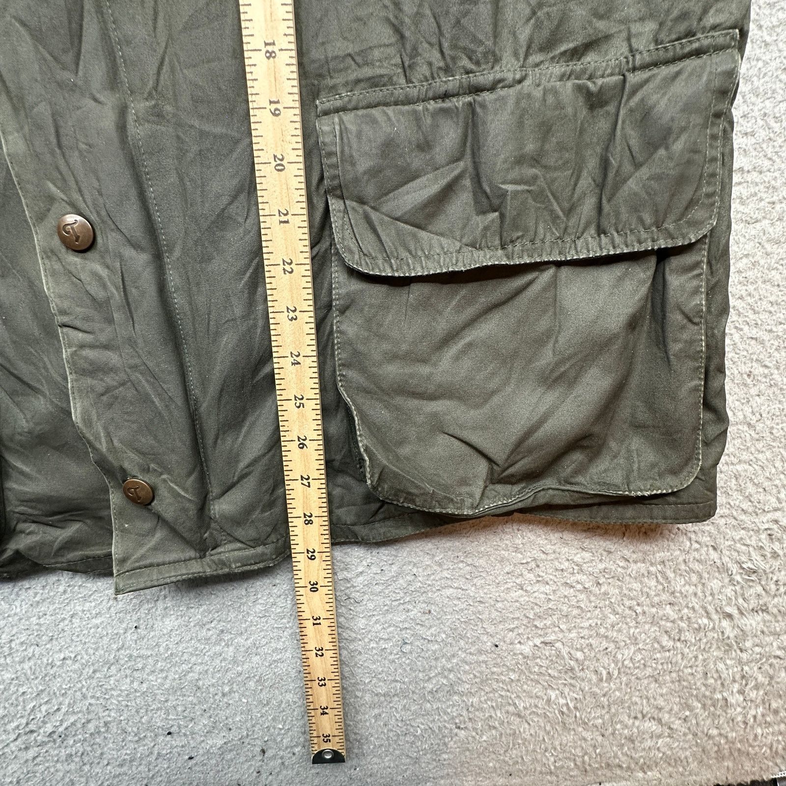 Orvis VTG 80s Orvis Thorndale England Waxed Chore Coat Large Size US L / EU 52-54 / 3 - 5 Thumbnail