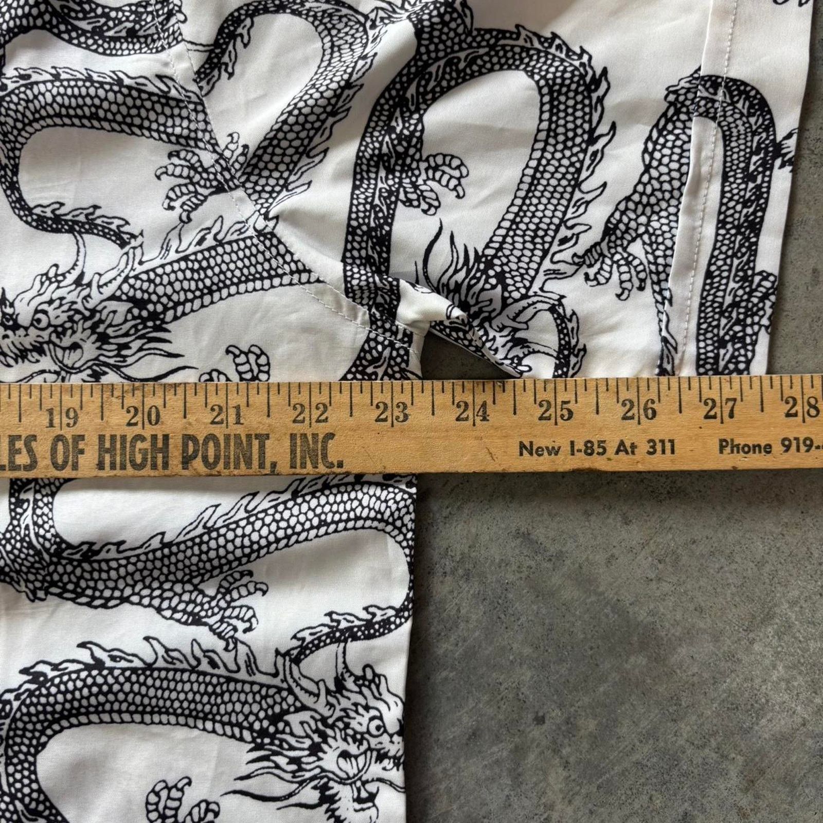 Vintage Y2K Dragon All Over Print button Up Size US M / EU 48-50 / 2 - 3 Thumbnail