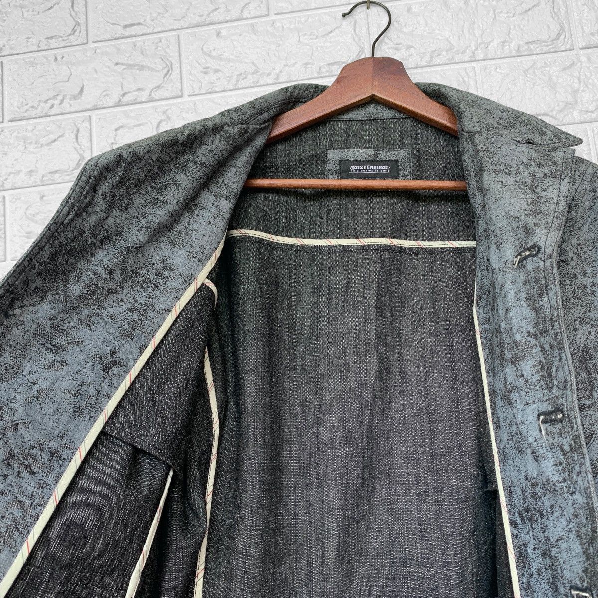 Japanese Brand Nice Design Rustenburg Denim Jacket Size US S / EU 44-46 / 1 - 9 Thumbnail