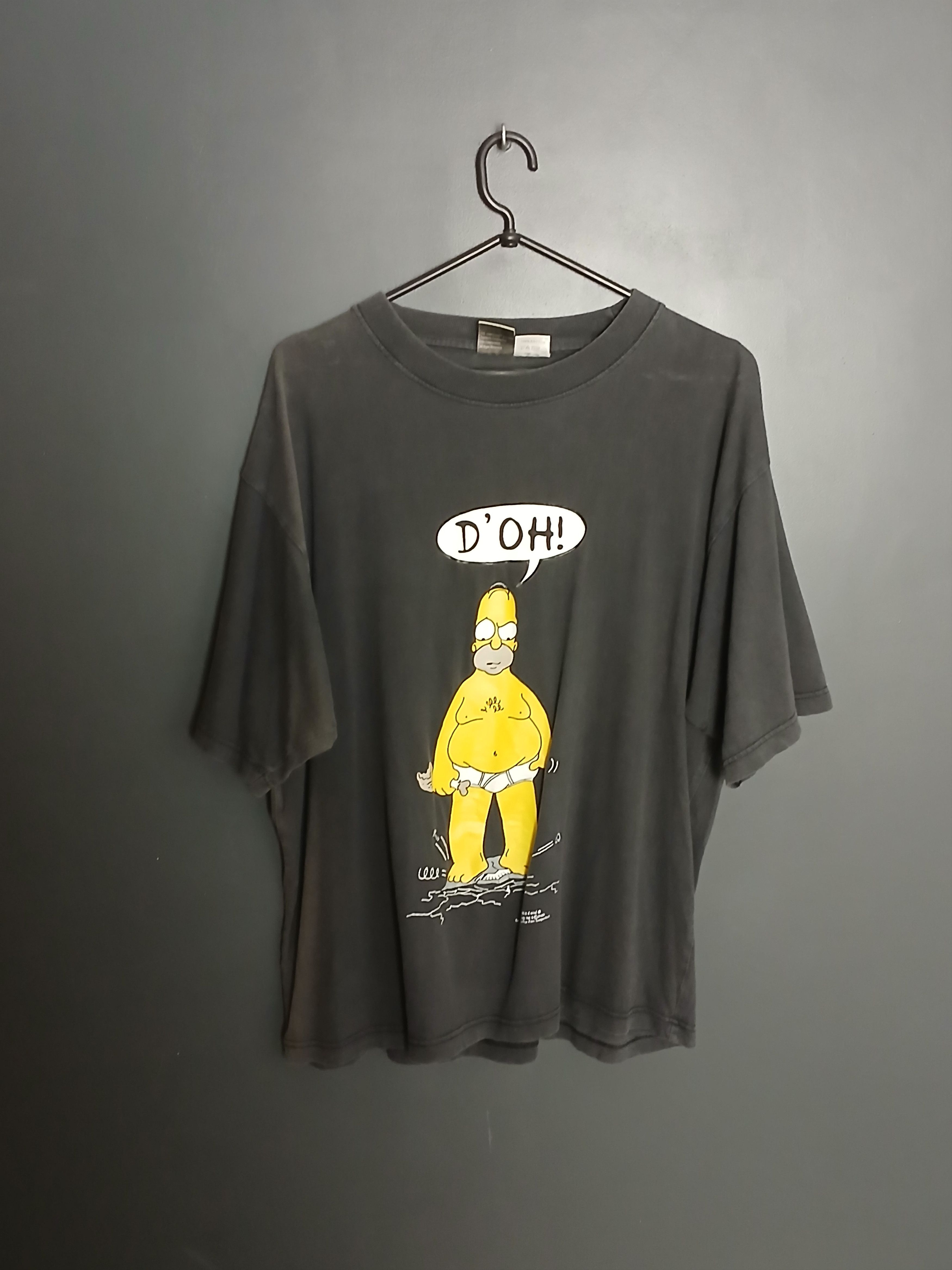 Cartoon Network × The Simpsons × Vintage Vintage 2000 The Simpsons Homer Simpson T-Shirt Size US L / EU 52-54 / 3 - 1 Thumbnail