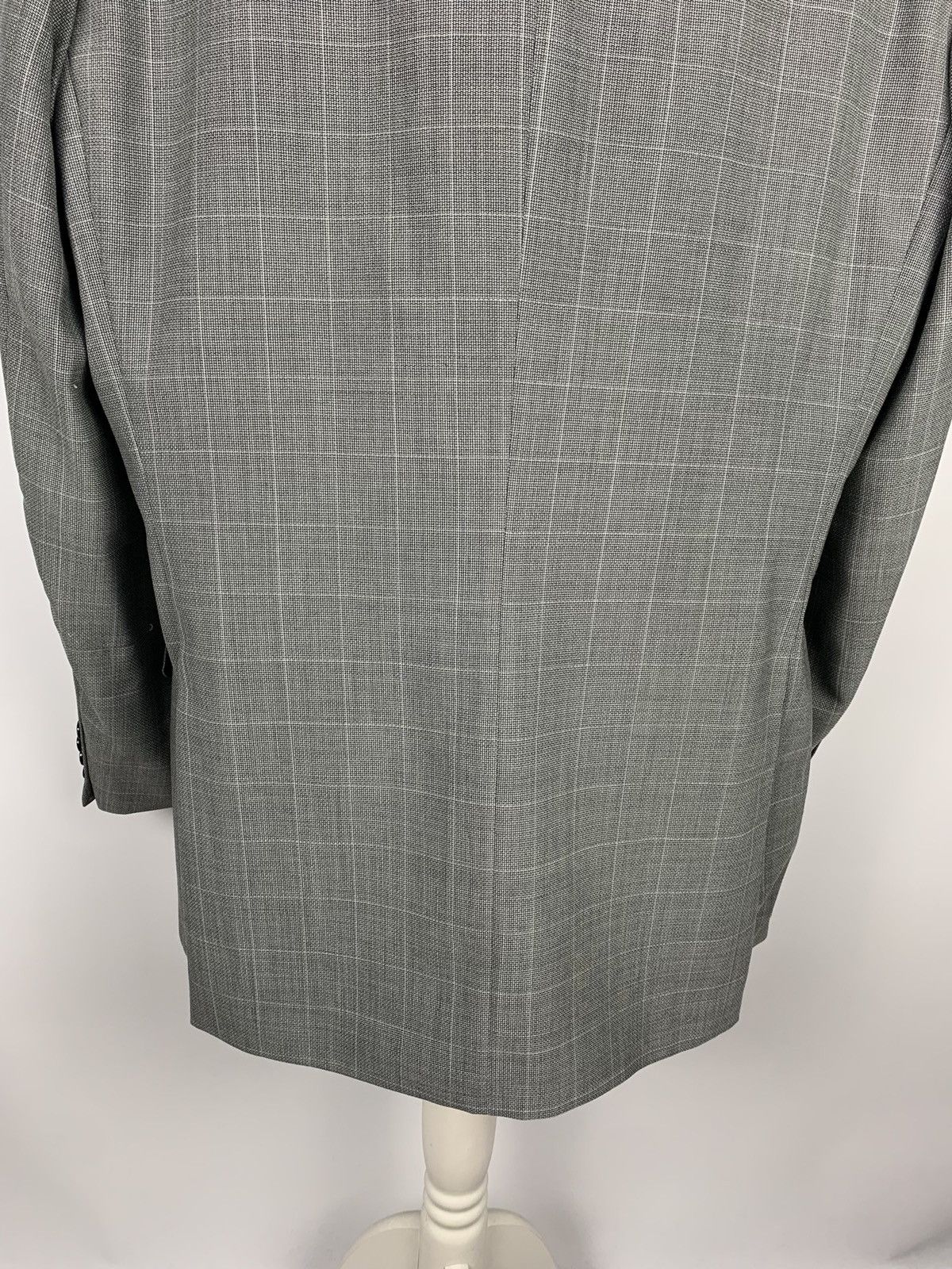 Burberry Burberry Plaid Sport Blazer Jacket Men’s Size 56 Gray Size 46R - 8 Thumbnail