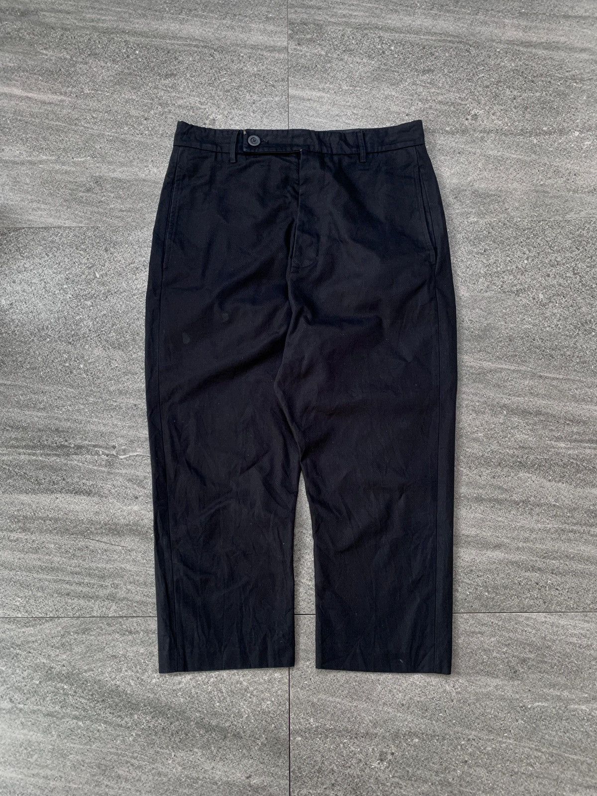 Rick Owens FREE IMPORT TAX Cropped Trousers Size US 30 / EU 46 - 2 Thumbnail