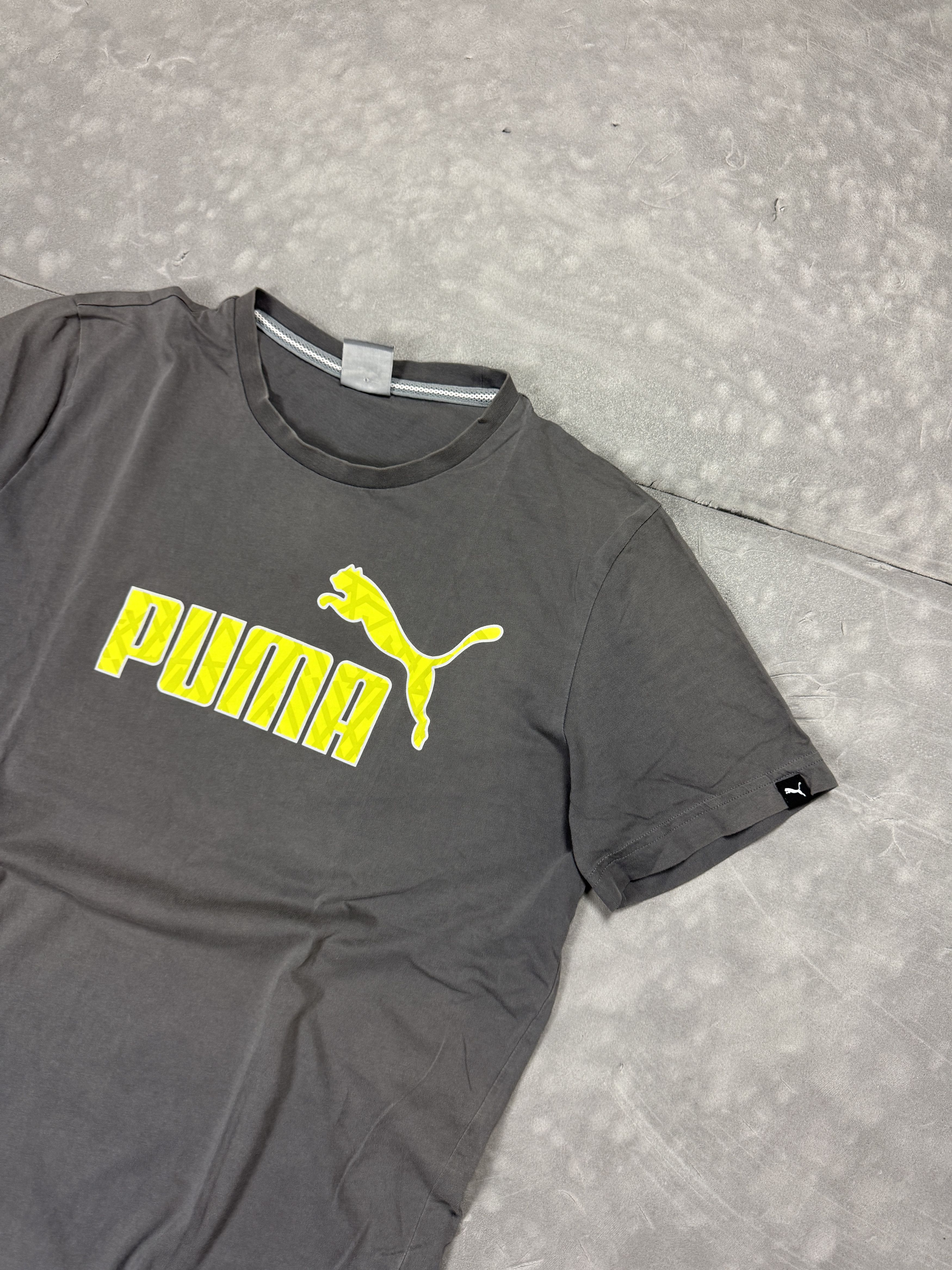 Puma × Vintage Vintage washed Puma T-shirt streetwear retro y2k Size US L / EU 52-54 / 3 - 3 Thumbnail