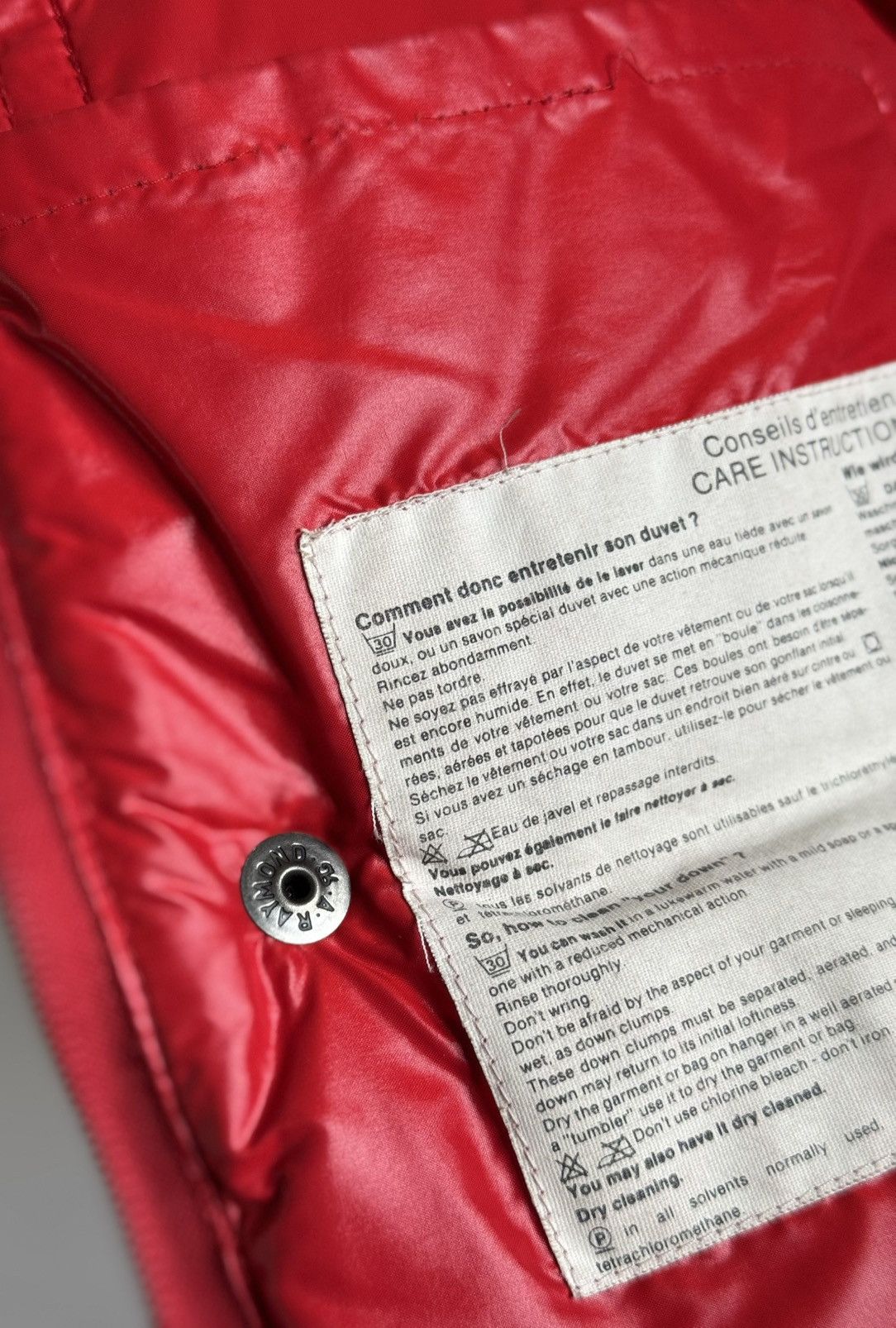 Moncler Rare Moncler Grenoble Red Down Vest Puffer Jacket Size L / US 10 / IT 46 - 10 Thumbnail