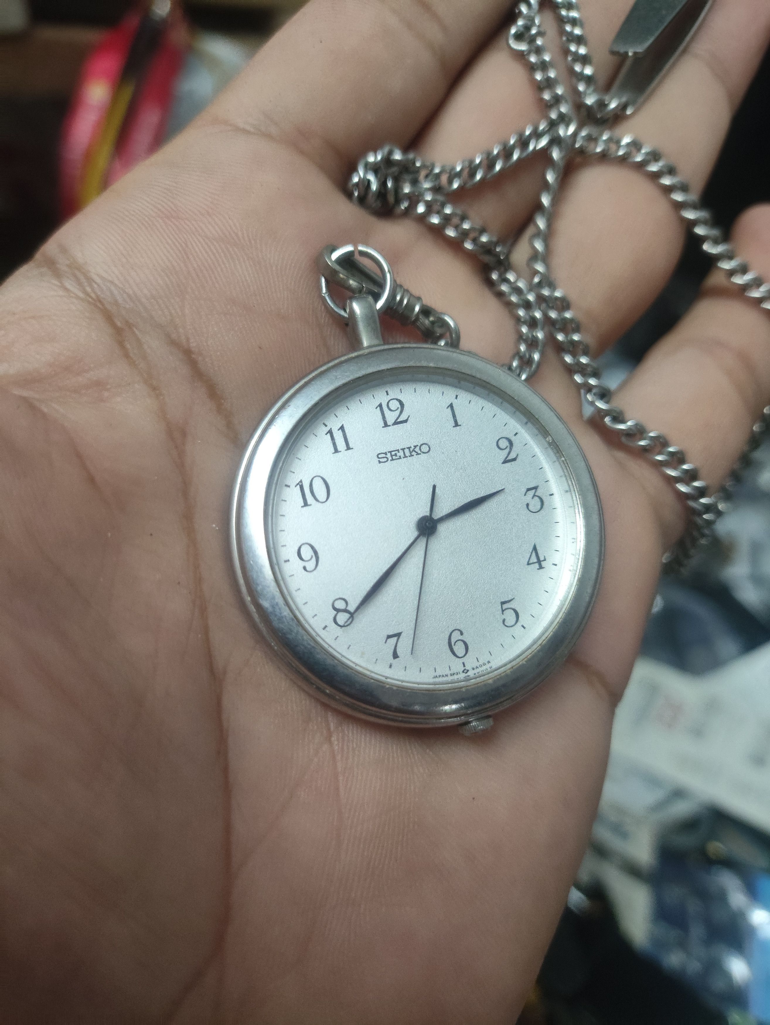 Vintage SEIKO Pocket Watch Made in Japan