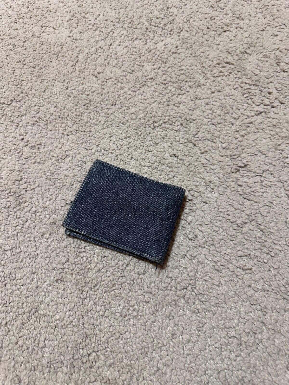 Levi's Levis Vintage RARE Red Tab Accessories Y2K Denim Wallet Size ONE SIZE - 2 Thumbnail
