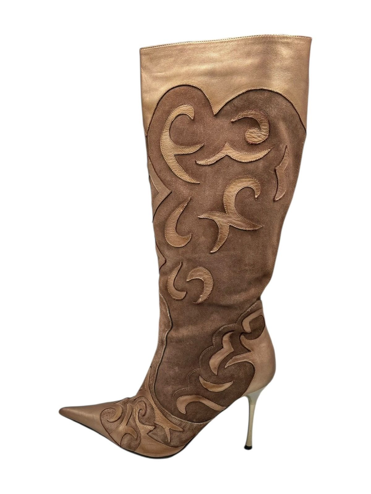Other Vintage El Dantes knee high leather boots Size 37 Size US 7 / IT 37 - 8 Thumbnail