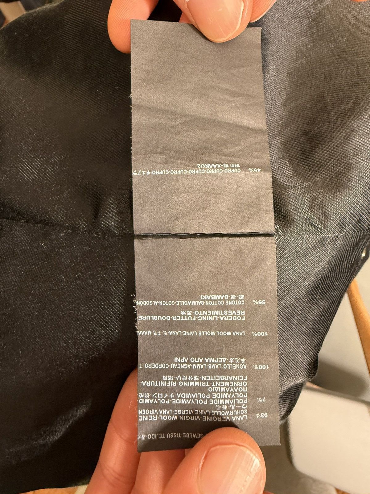 Hedi Slimane × Saint Laurent Paris Saint Laurent Teddy Jacket (Size 52) Size US L / EU 52-54 / 3 - 7 Thumbnail
