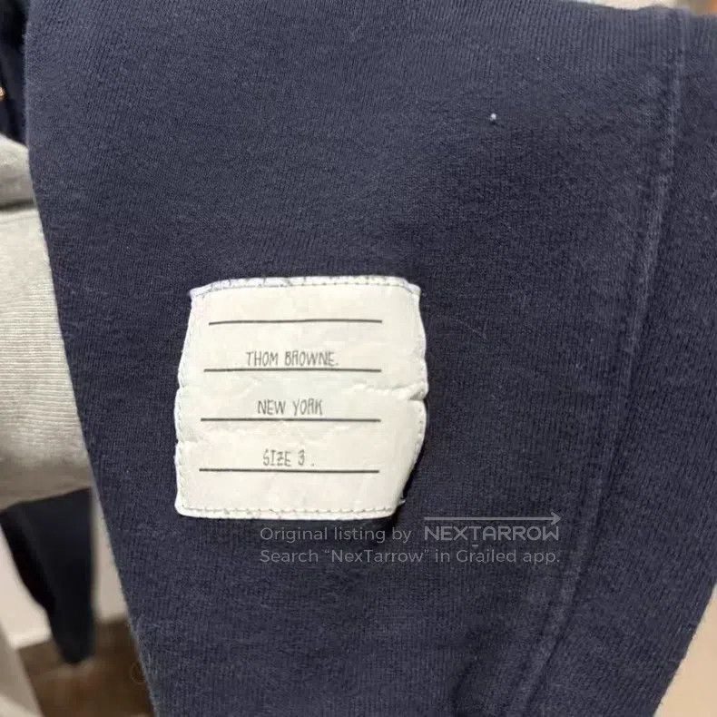 Thom Browne Thom Browne size 3 Navy blue knitted trousers Size US 31 - 4 Thumbnail