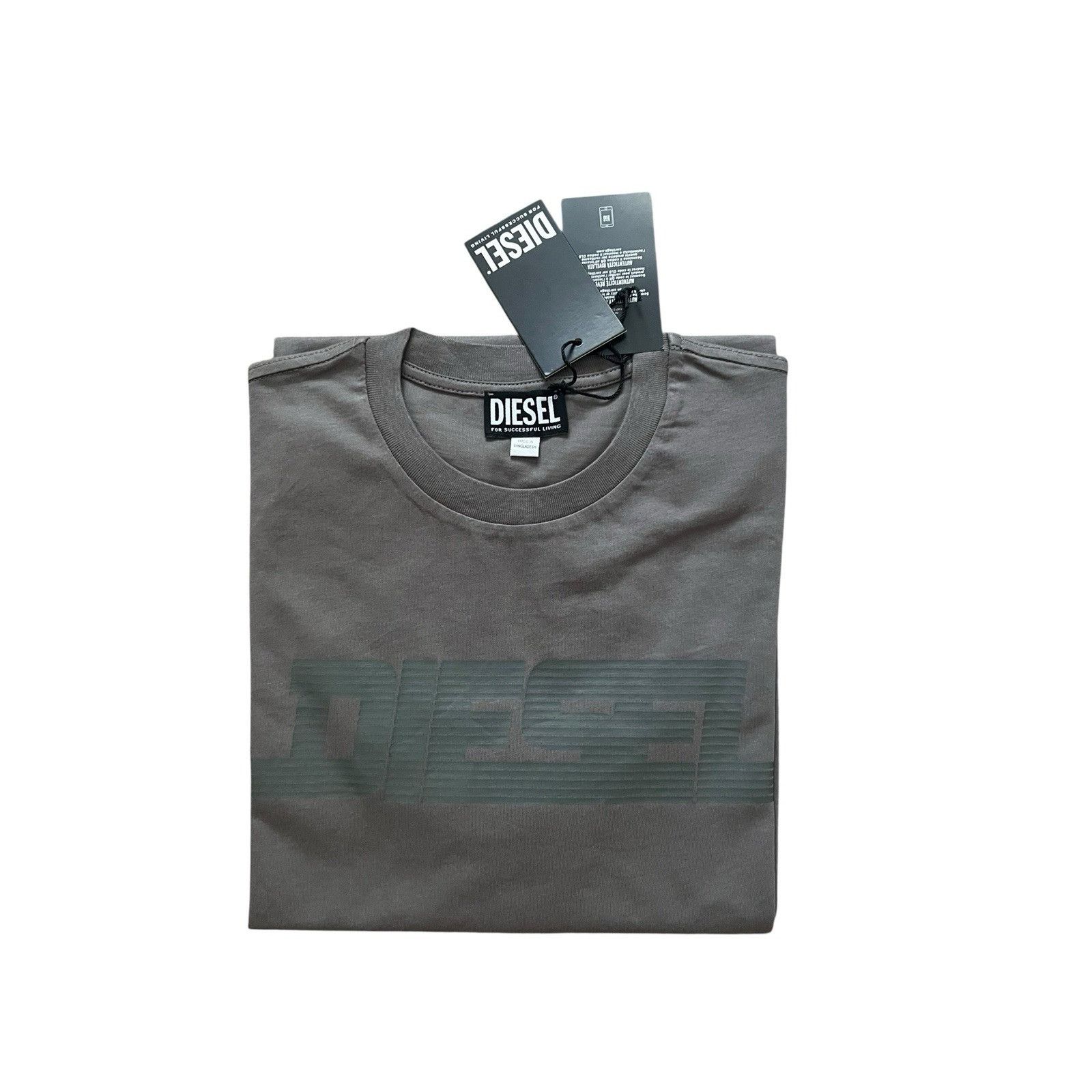 Diesel Diesel T-Just Maglietta T-Shirt Charcoal Grey $80 Size L Size US L / EU 52-54 / 3 - 4 Thumbnail