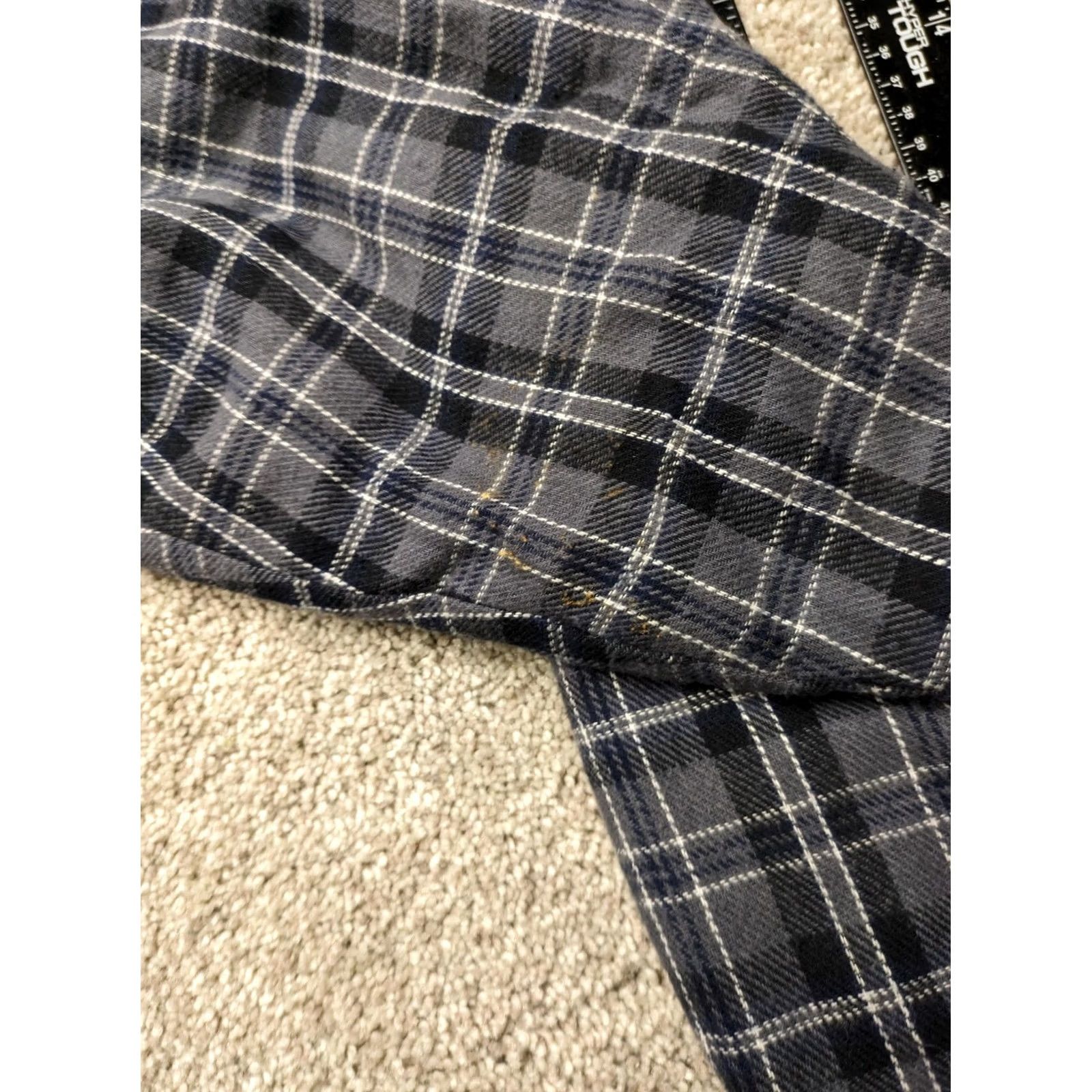 Levi's Levi's Men XXL Flannel Jacket Shackleton Shacket Sherpa Lined Plaid Black Button Size US XXL / EU 58 / 5 - 7 Thumbnail