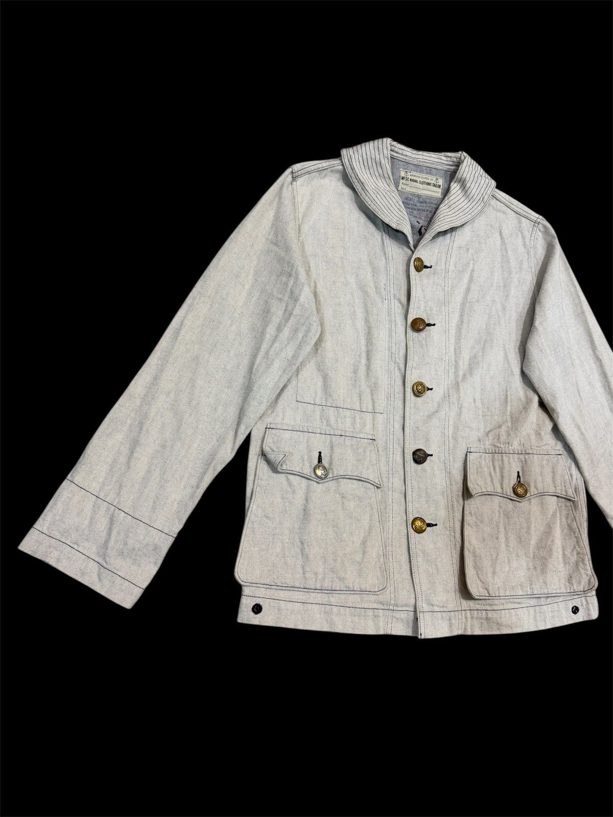Kapital × Mister Freedom × Sugar Cane MISTER FREEDOM VINTAGE DESIGN NAVAL SHIPS JACKET USS MFSC Size US M / EU 48-50 / 2 - 2 Thumbnail