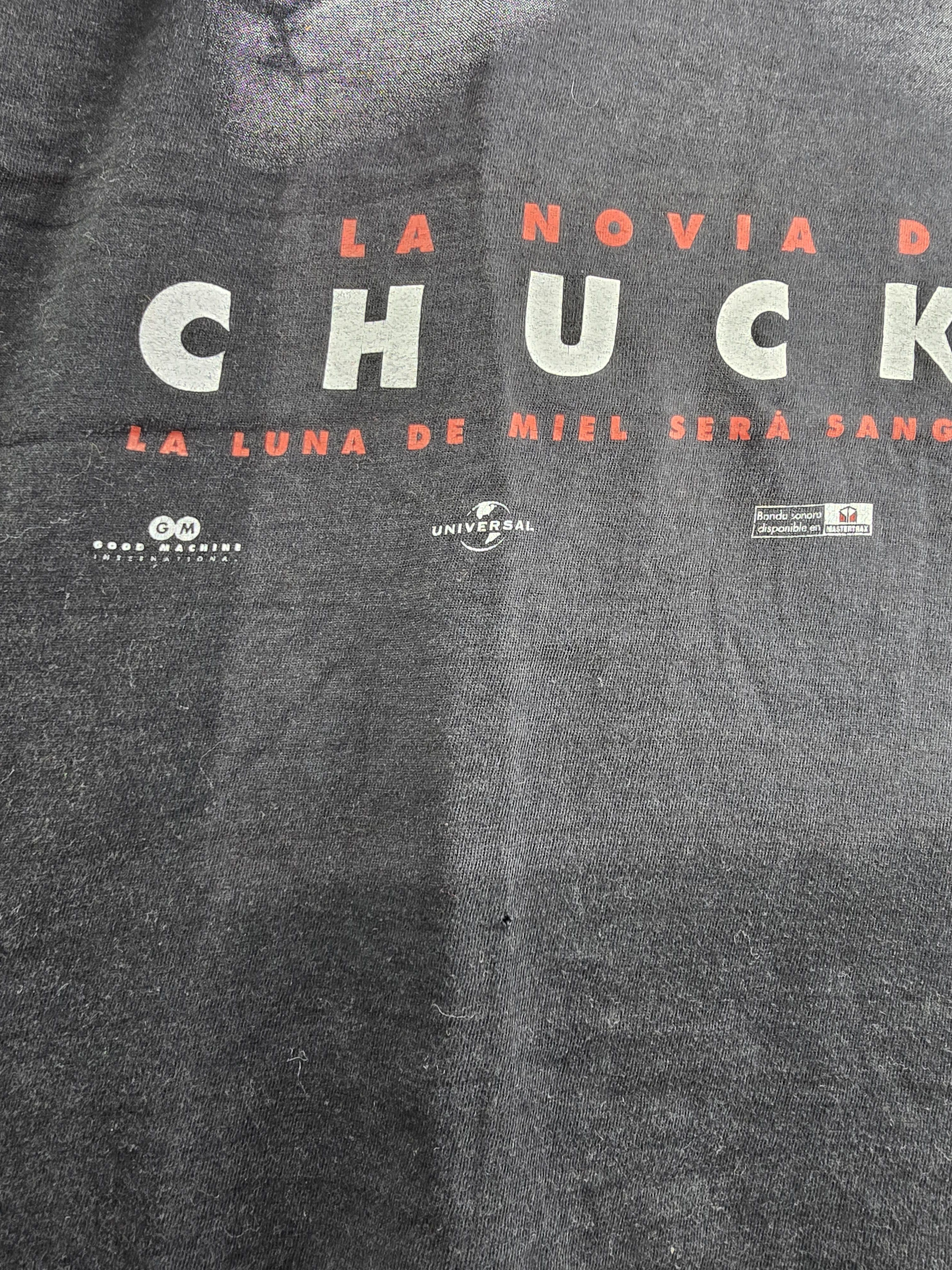 Vintage 1998 Chucky Chucky's Bride Horror Movie tee XL 23" 27" Size US XL / EU 56 / 4 - 3 Thumbnail
