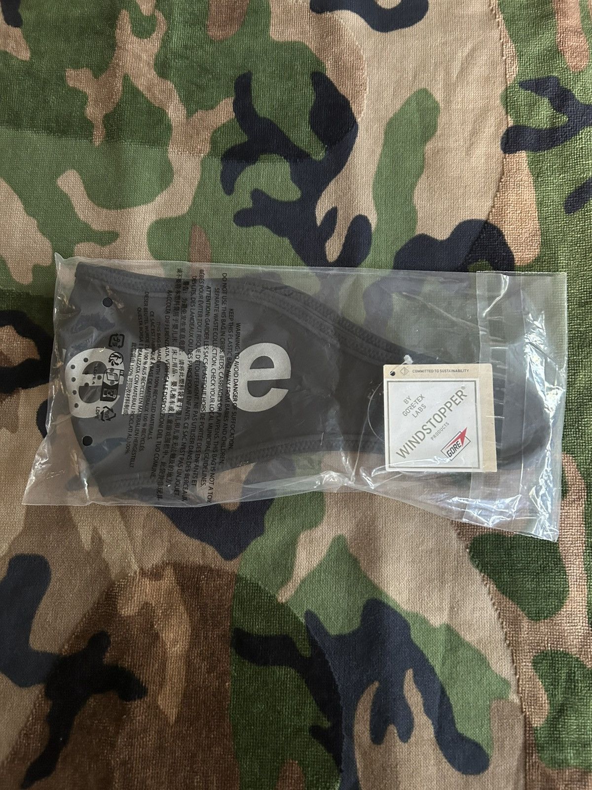 Supreme Supreme Windstopper Face Mask Black FW24 Size ONE SIZE - 8 Thumbnail