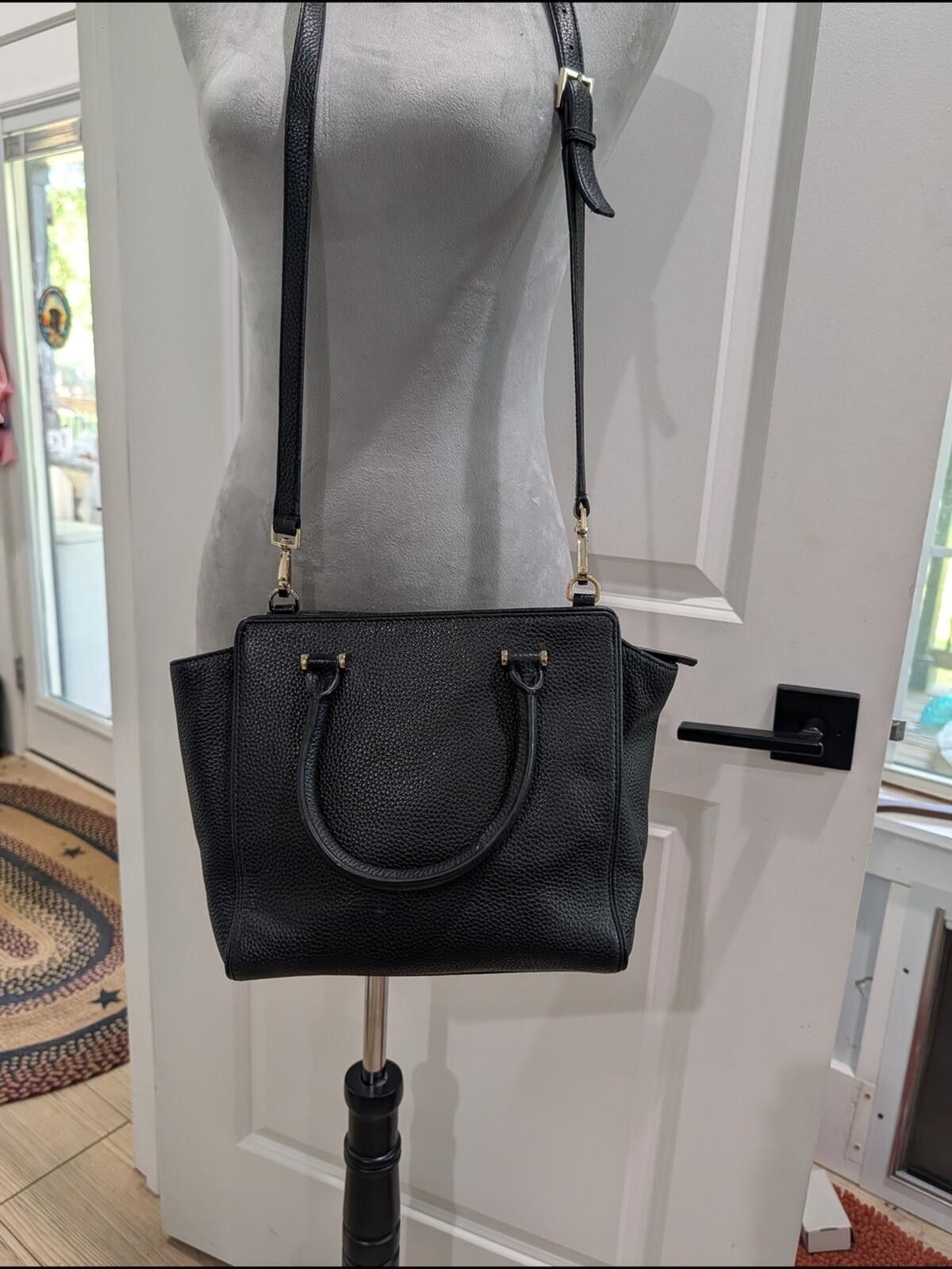 Other Kate Spade Black Leather Tassel Satchel Size ONE SIZE - 5 Thumbnail