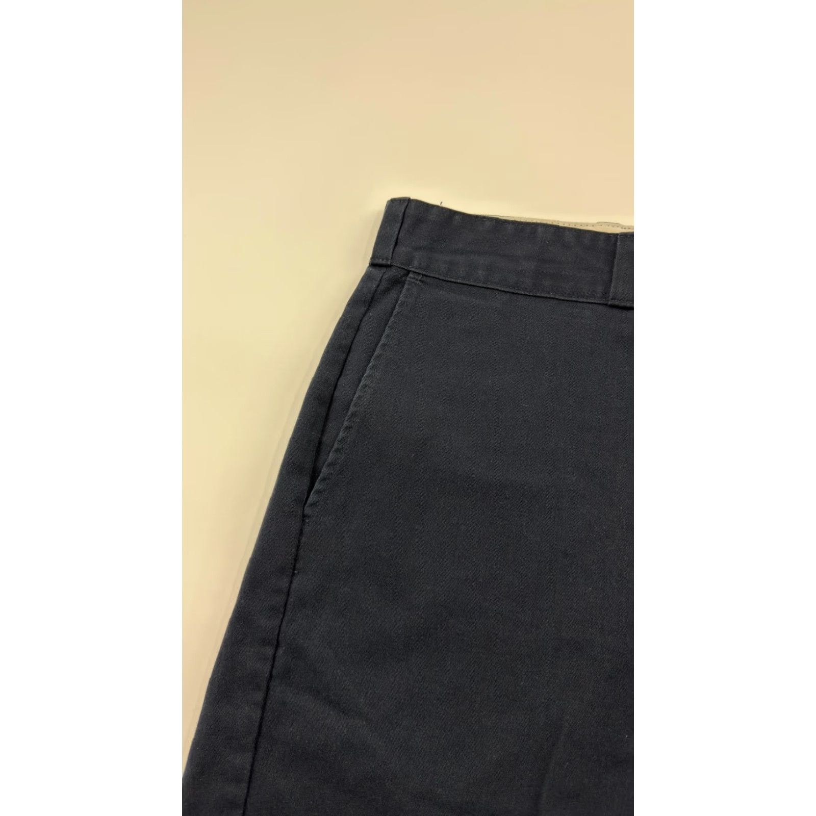 Dickies Dickies Shorts Mens 42 Navy Blue Relaxed Fit Workwear Casual Polyester Blend Size US 42 / EU 58 - 2 Thumbnail