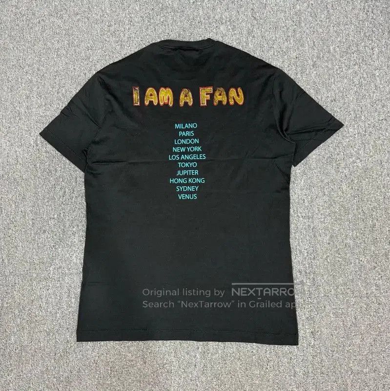 Versace Versace Black Cotton Men's T-shirt . Size US M / EU 48-50 / 2 - 2 Thumbnail