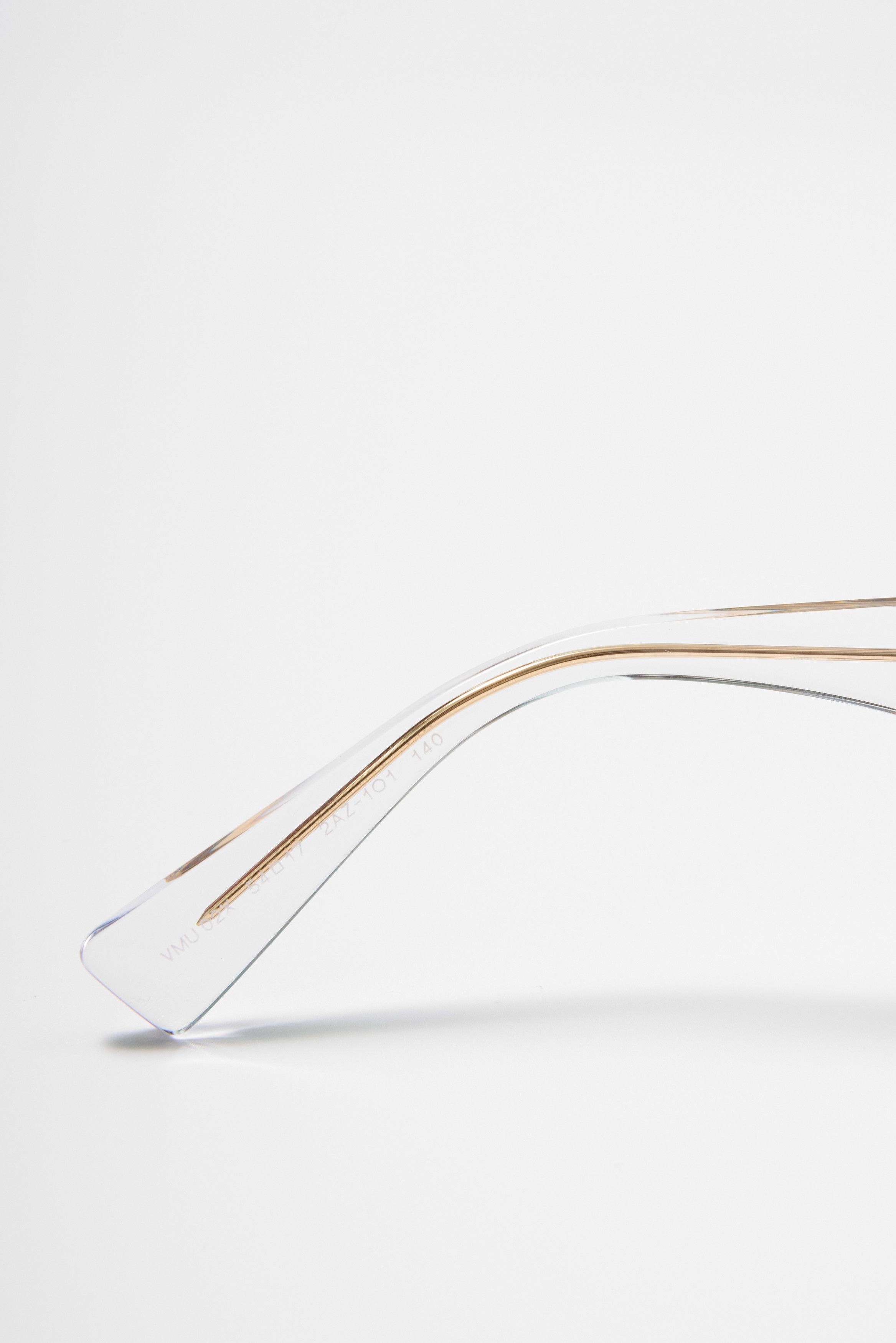 Miu Miu NEW Miu Miu MU02XV 2AZ1O1 Rectangle Women Eyeglasses Size ONE SIZE - 5 Thumbnail