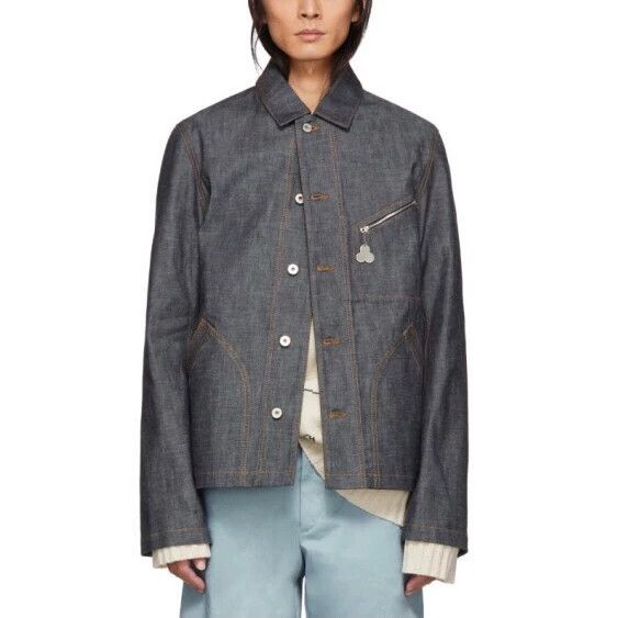 Loewe LOEWE Cowboy denim floral jacket Size US S / EU 44-46 / 1 - 2 Thumbnail