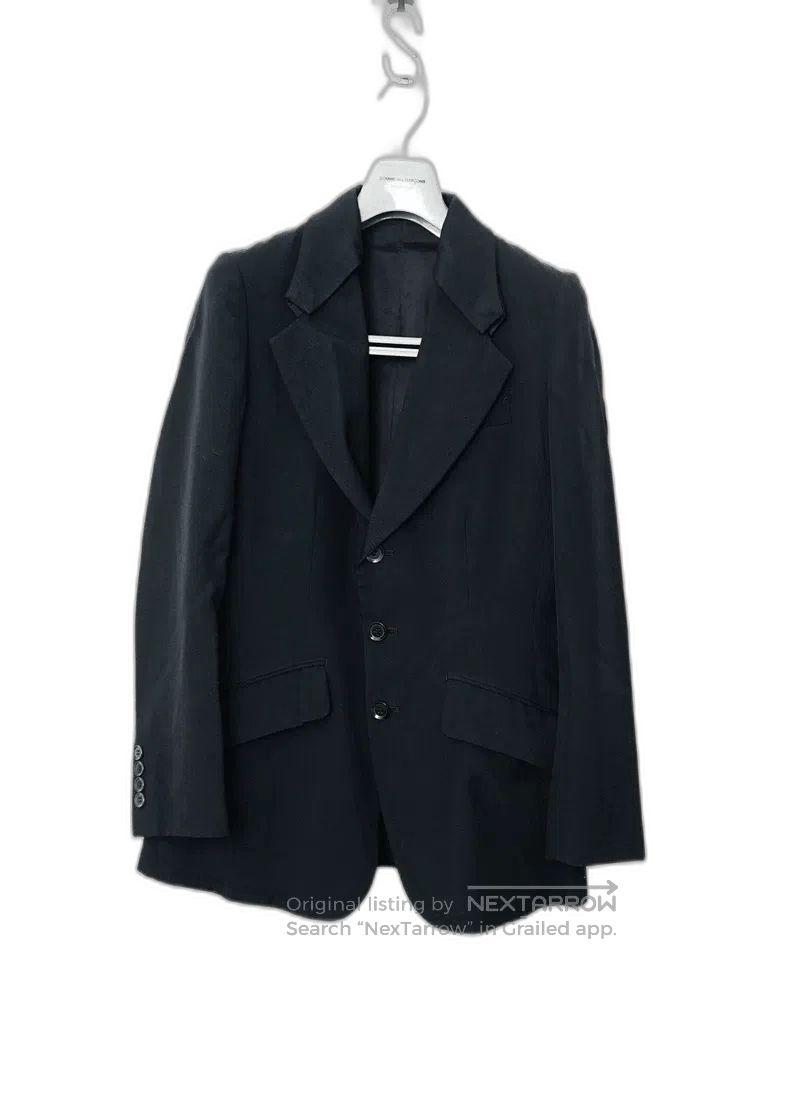 Yohji Yamamoto Yohji Yamamoto Detachable Collar Blazer Size US M / EU 48-50 / 2 - 1 Thumbnail
