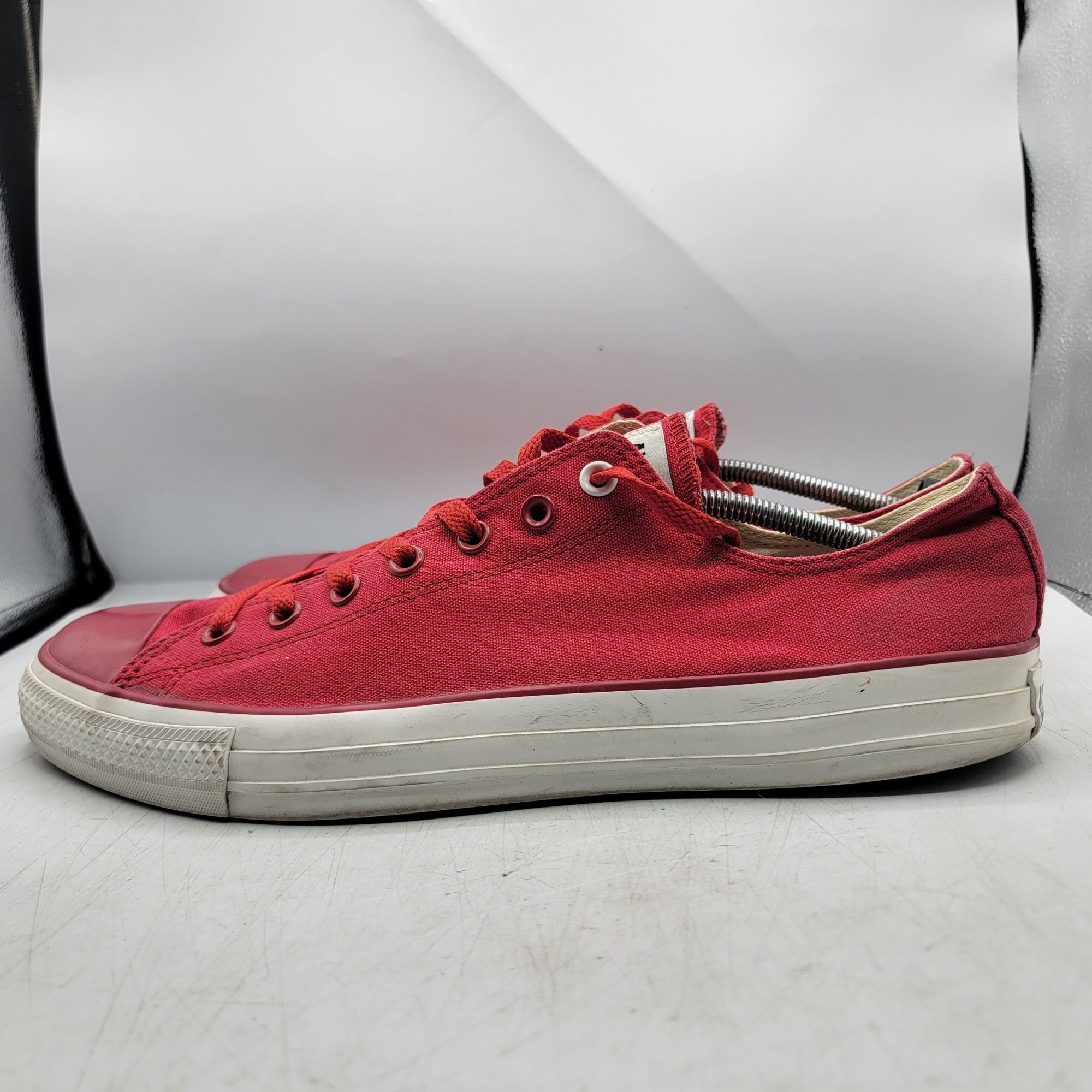 Converse Converse All Star Mens 13 Red Sneaker Shoes Casual Walking O Size US 13 / EU 46 - 12 Thumbnail