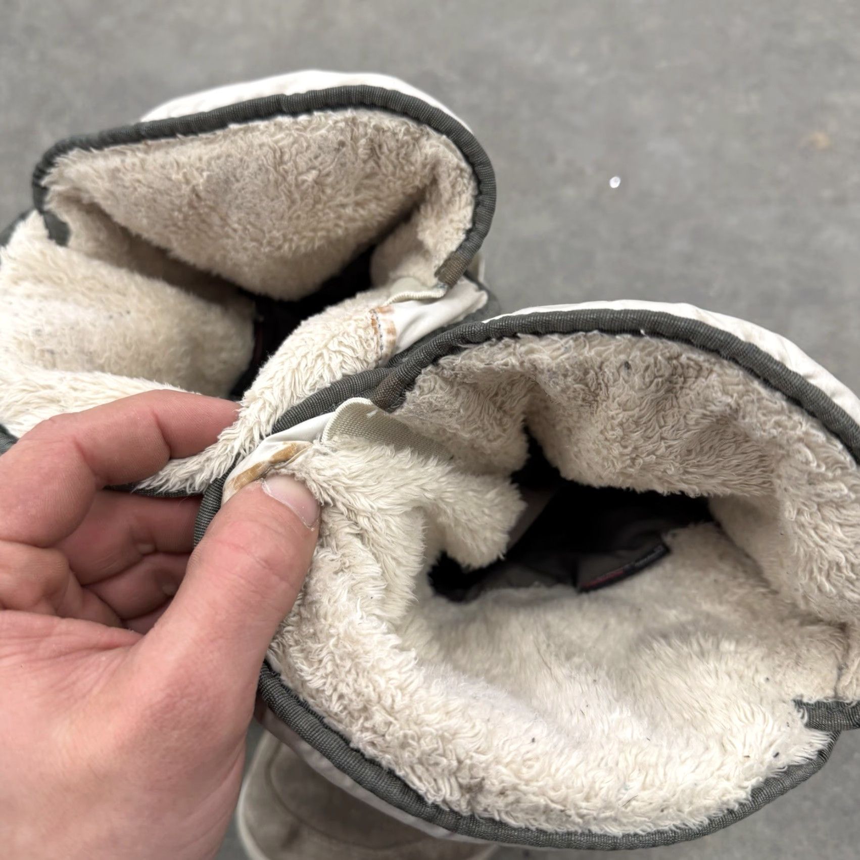 The North Face The North Face Thermoball Roll Down Pull On Winter Boots Leather White Womens 10 Size US 8 / IT 38 - 5 Thumbnail