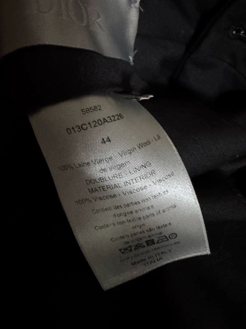 Dior DIOR Black Wool Casual Pants for Men-2505 Size US 44 / EU 60 - 4 Thumbnail