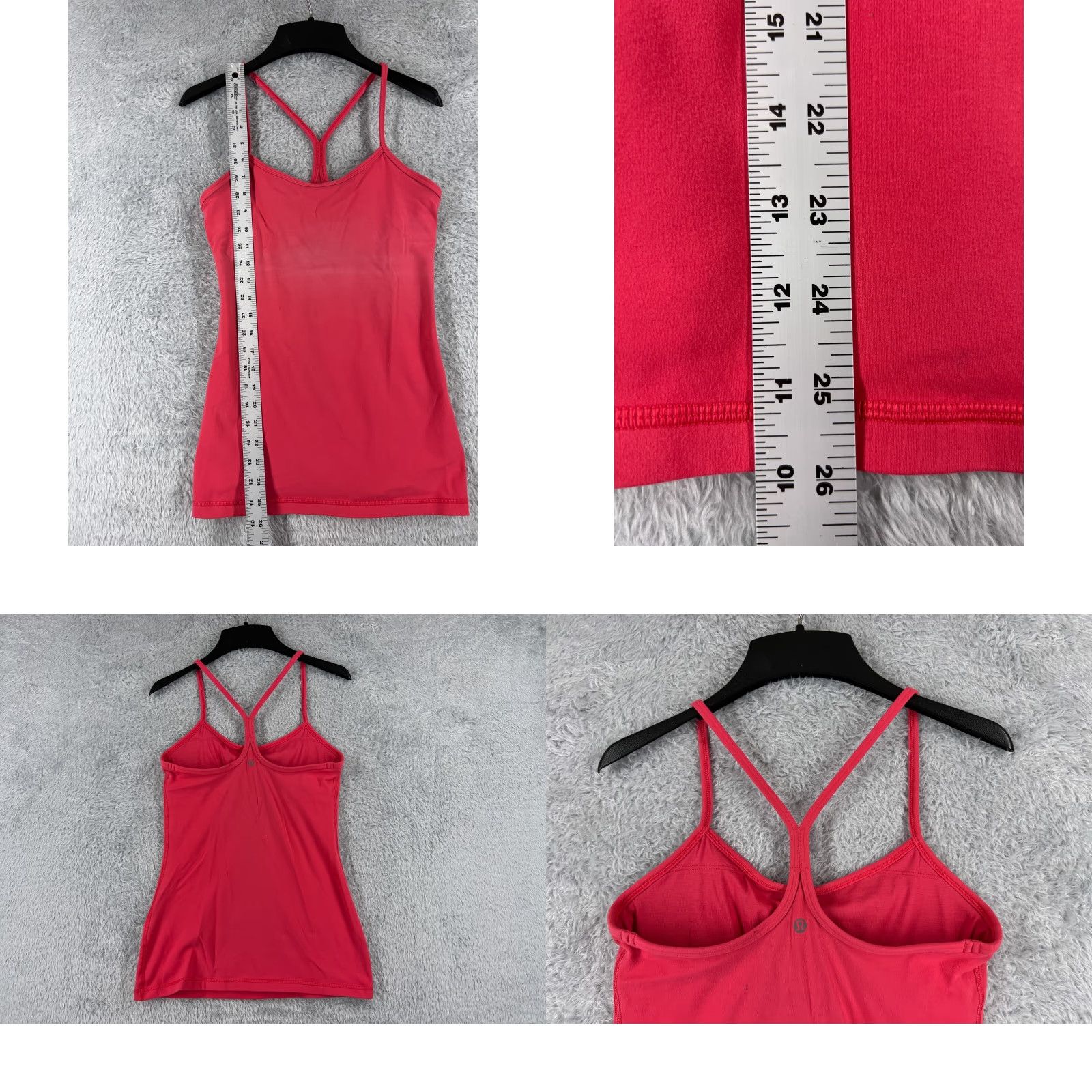 Lululemon Lululemon Shirt Women 6 Pink Power Y Tank Running Gym Yoga Workout READ Shirt Women 6 Pink Tank Racerback Built-In Bra All Seasons Workwear Casual Size M / US 6-8 / IT 42-44 - 8 Thumbnail