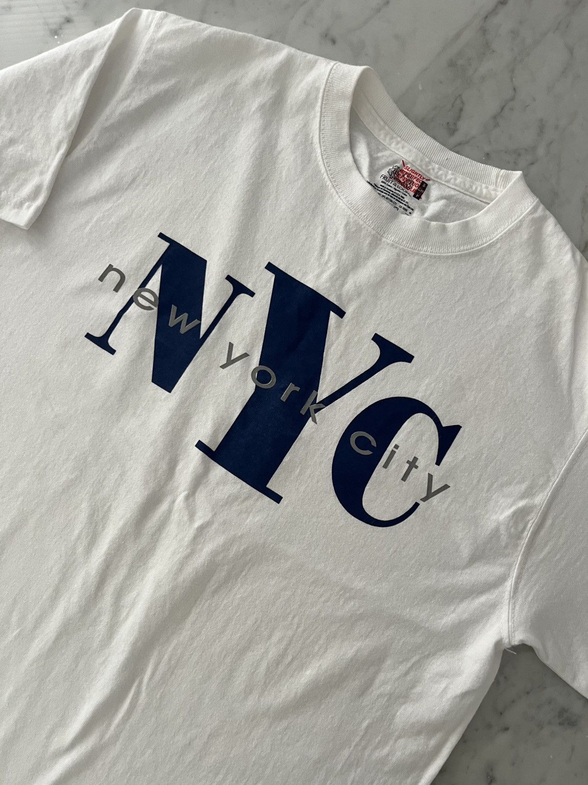 Fruit Of The Loom NEW YORK CITY PRINT T-SHIRT Size US S / EU 44-46 / 1 - 1 Thumbnail