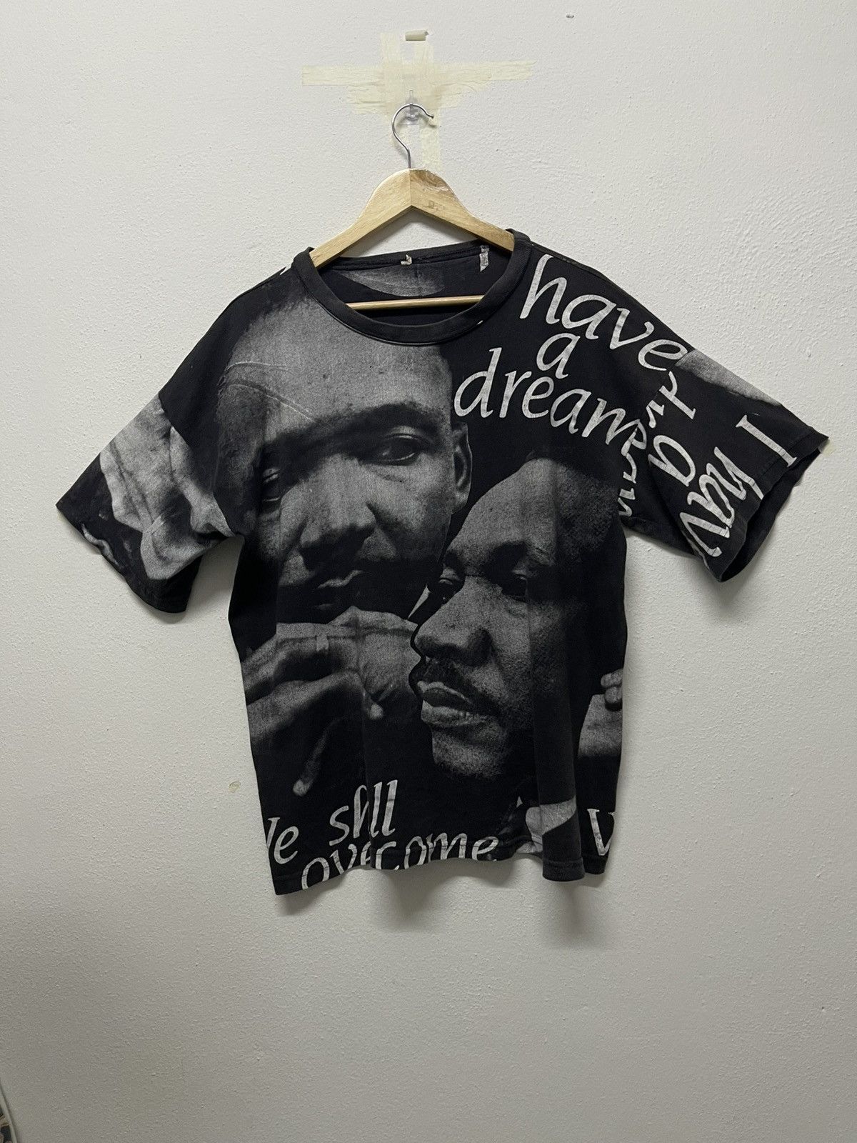 Rap Tees 90s MARTIN LUTHER KING “I HAVE A DREAM” AOP TSHIRT Size US XL / EU 56 / 4 - 1 Thumbnail