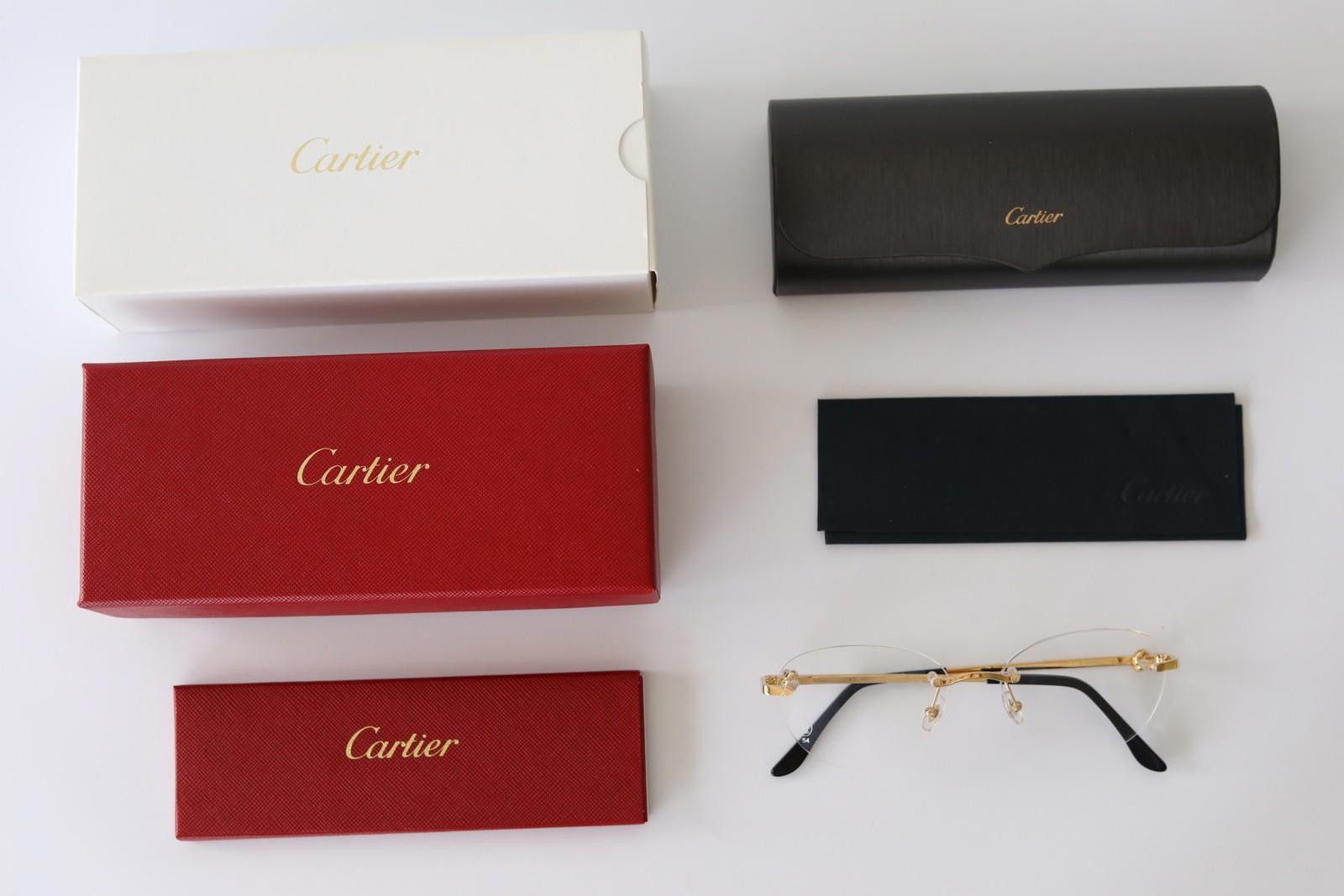 Cartier New Cartier eyewear optical eyeglasses CT0224O 001 gold Size ONE SIZE - 2 Thumbnail